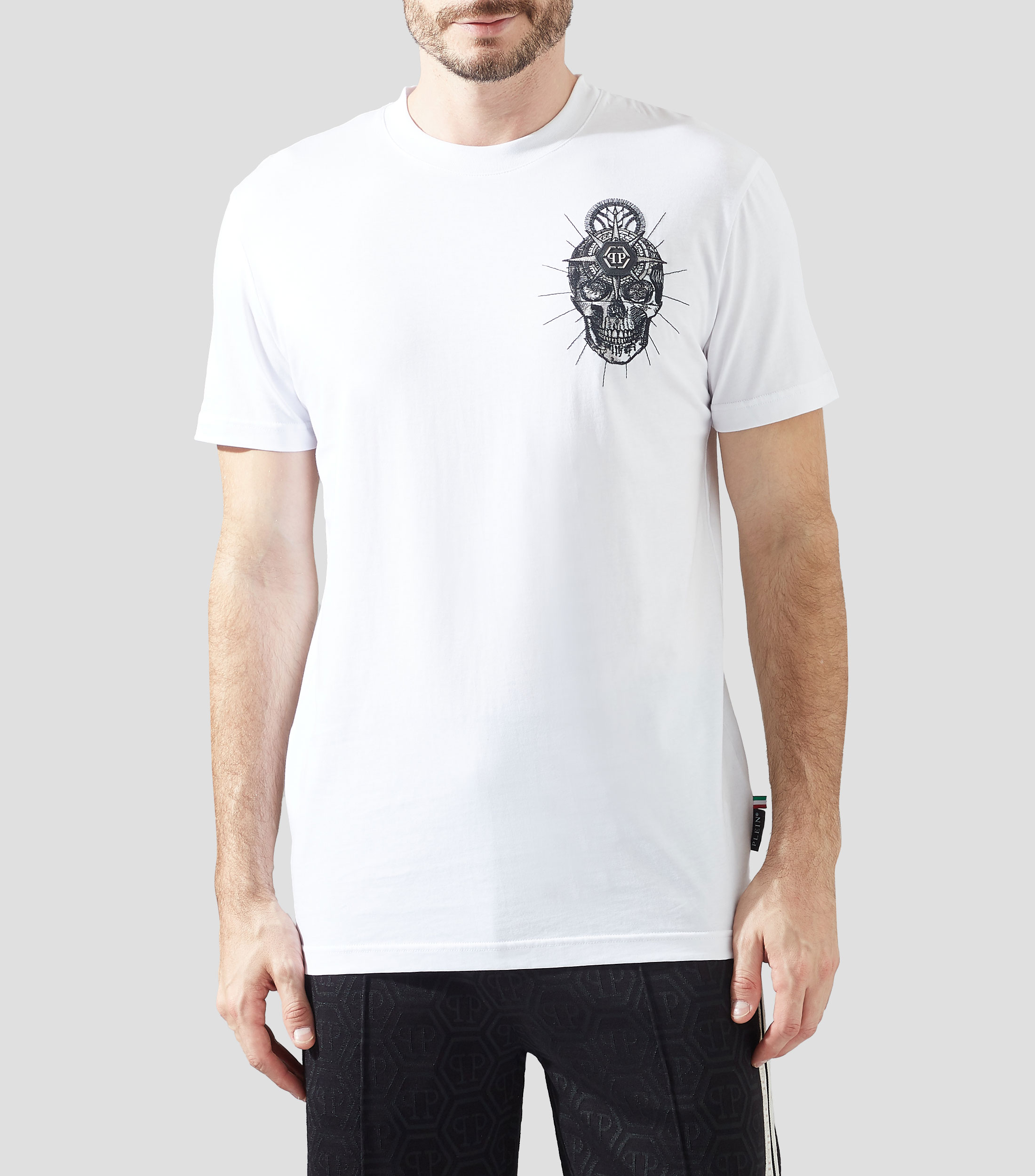 Playera Cuello redondo manga corta liso Hombre