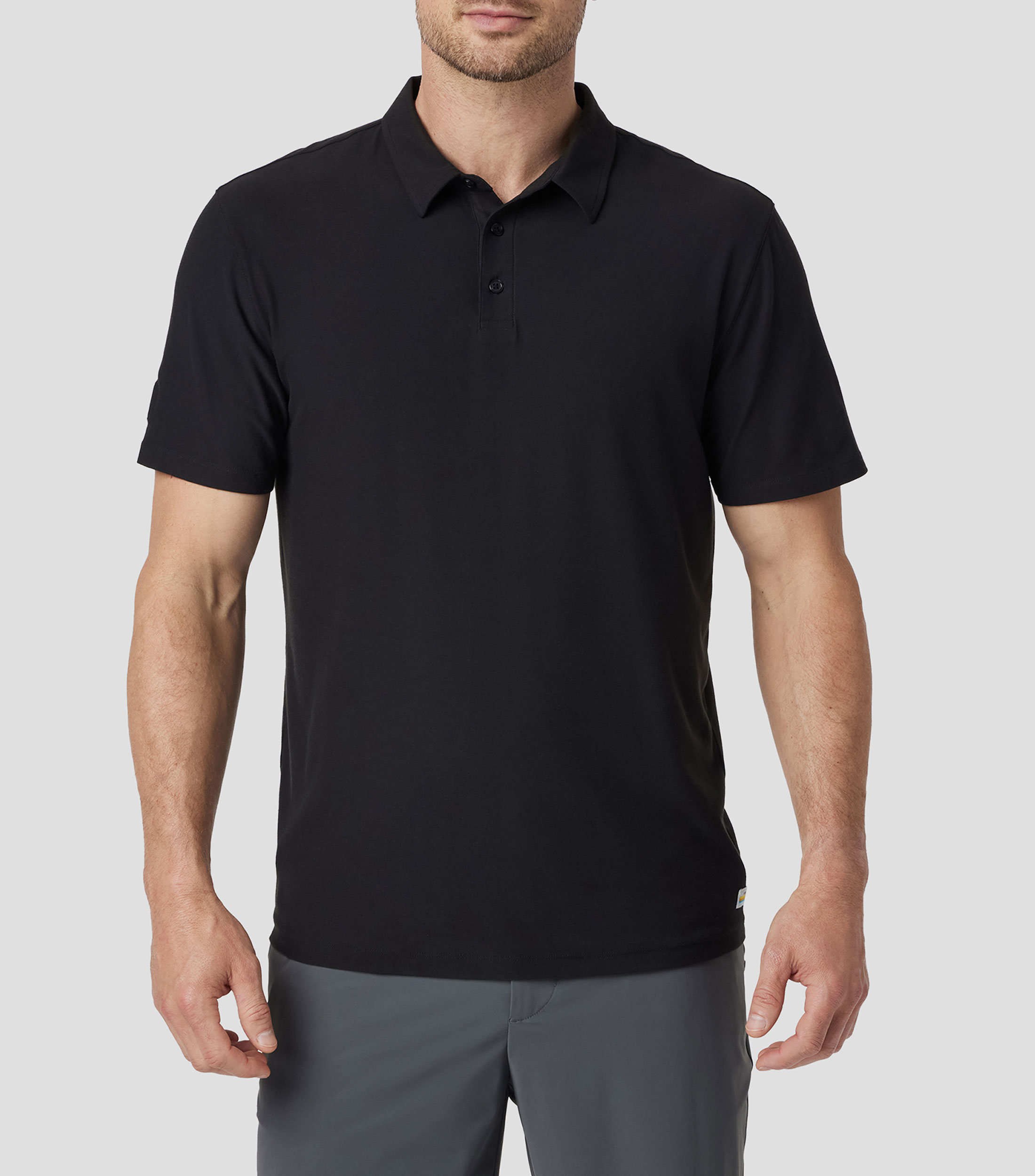 Playera Tipo Polo Manga Corta Hombre