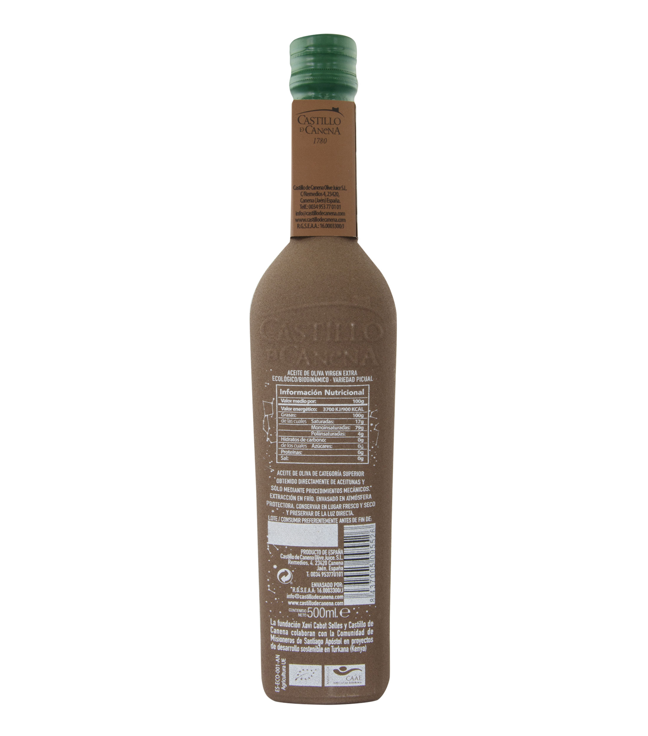Aceite de Oliva Virgen Extra Virgen, 500 ml