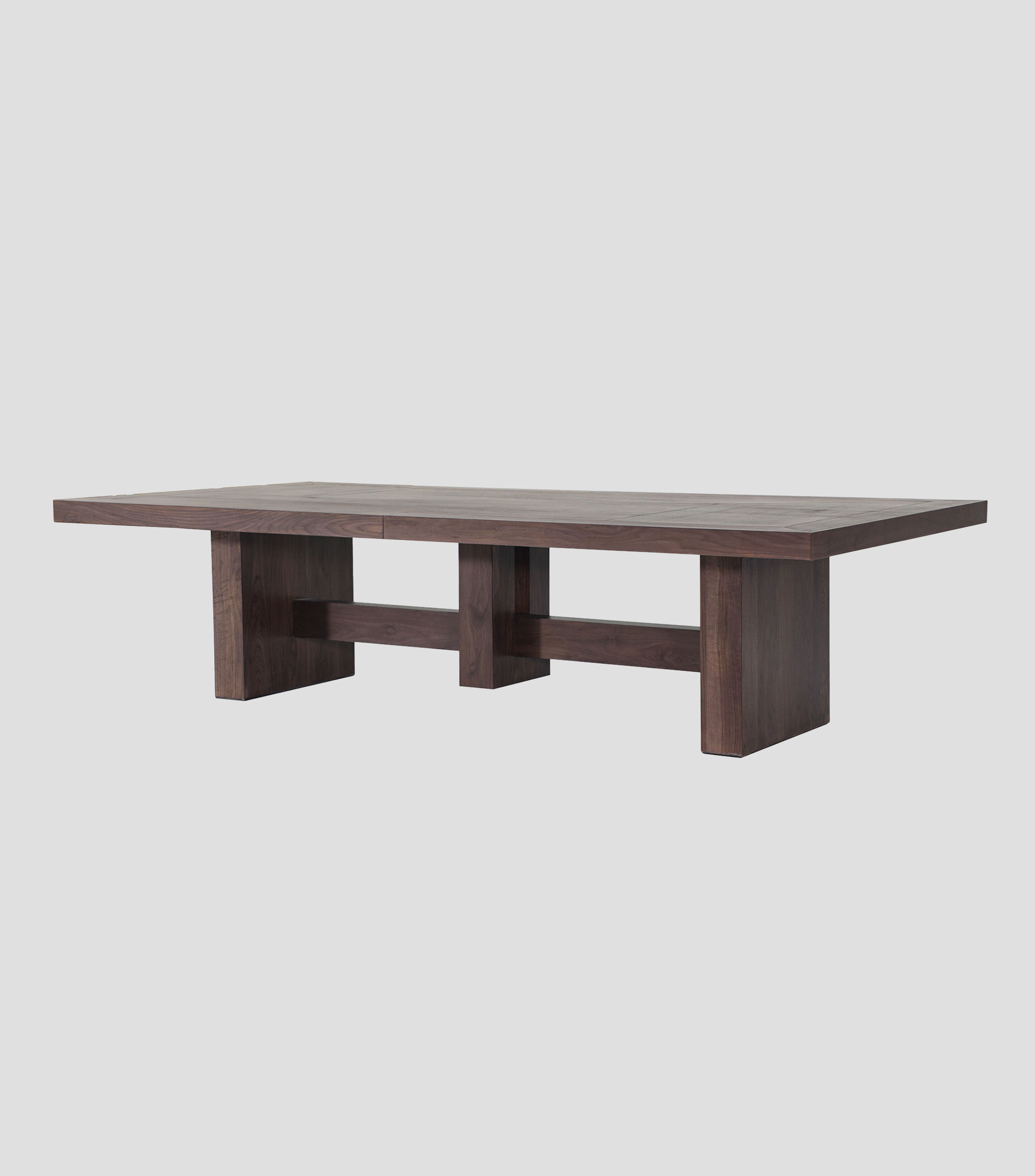 Mesa de Comedor Brooklyn en Madera de chapa de Nogal