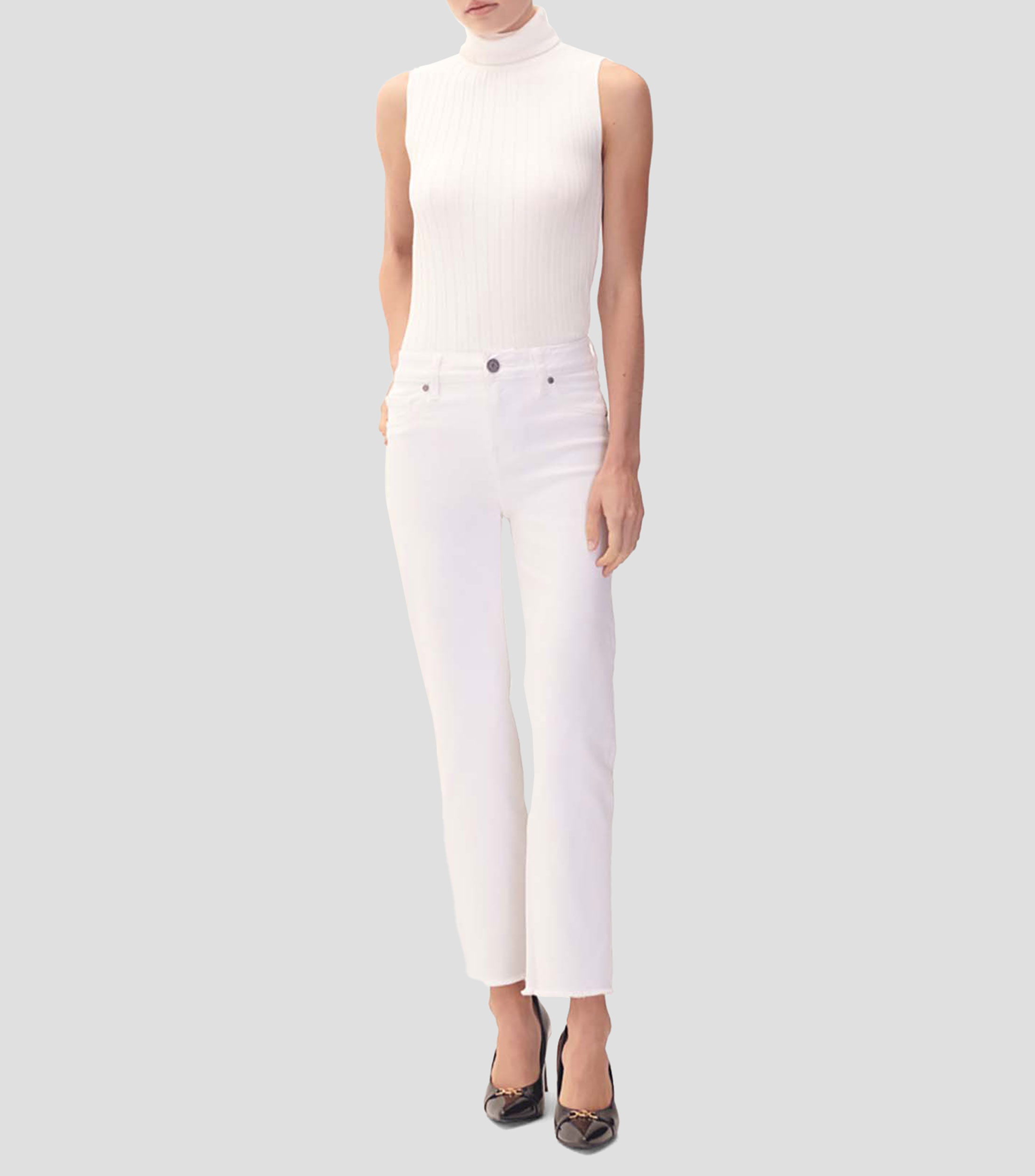 Jeans Corte Recto Mujer