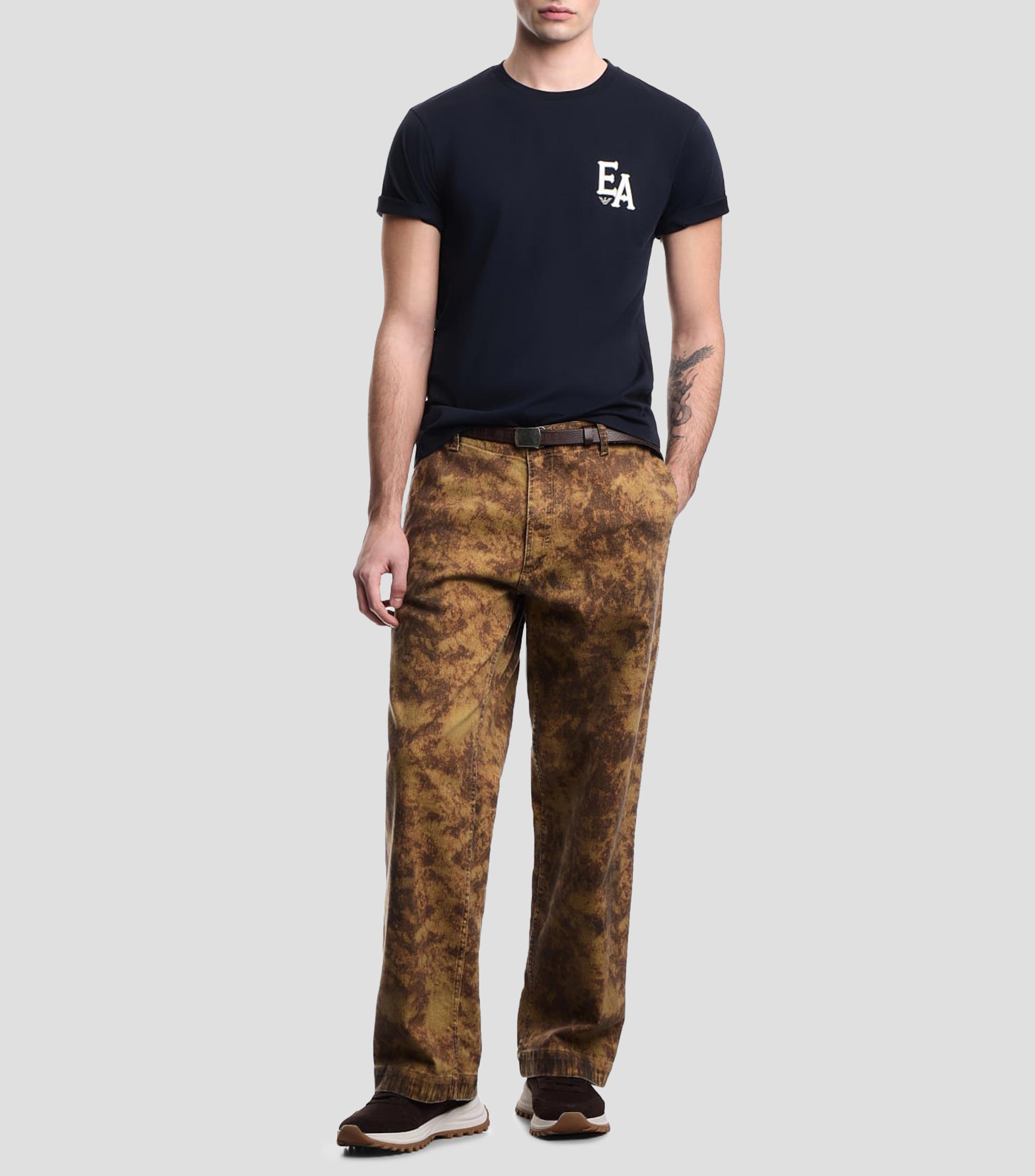 Playera cuello redondo manga corta fantasía Hombre