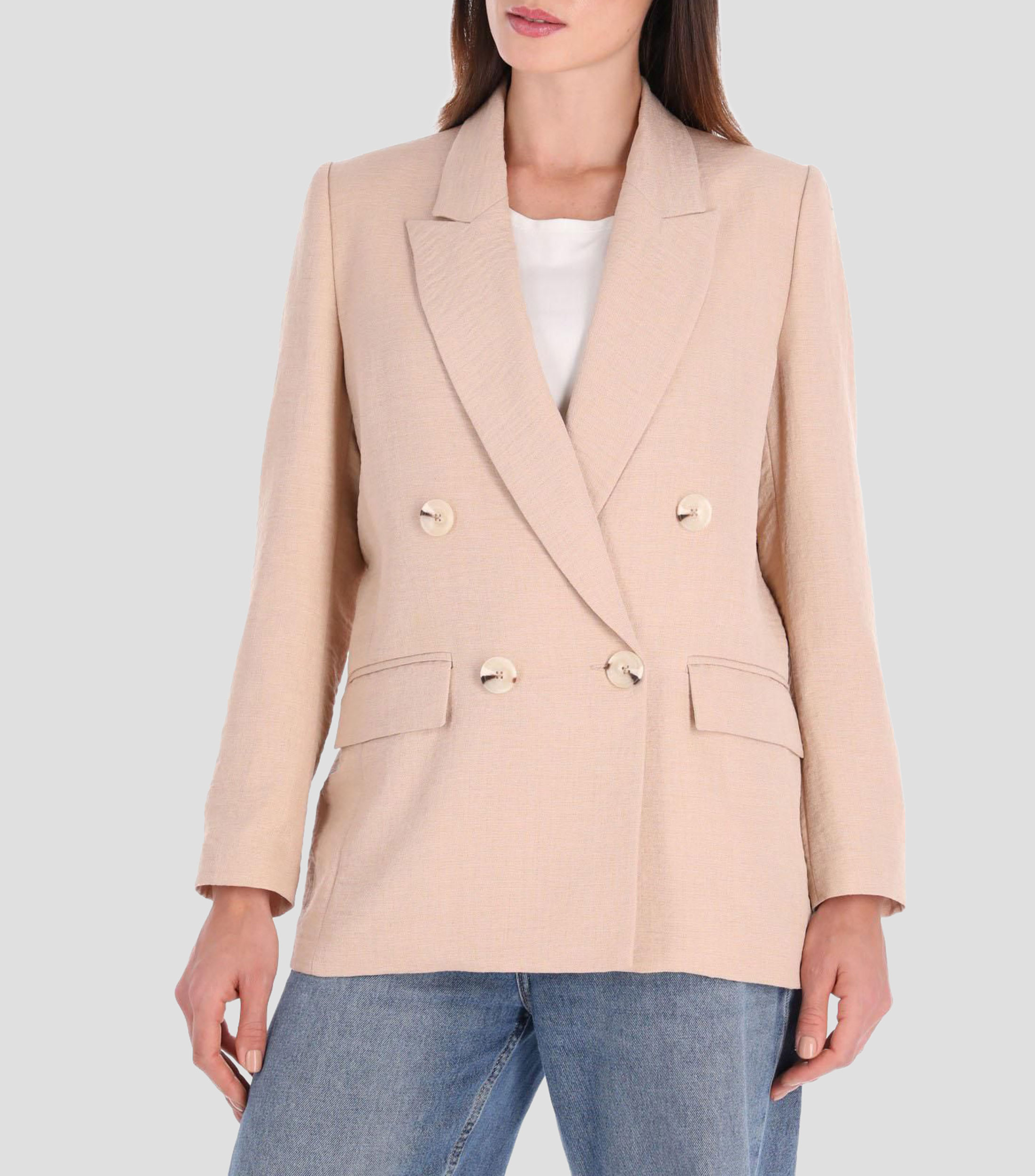 Saco liso Mujer