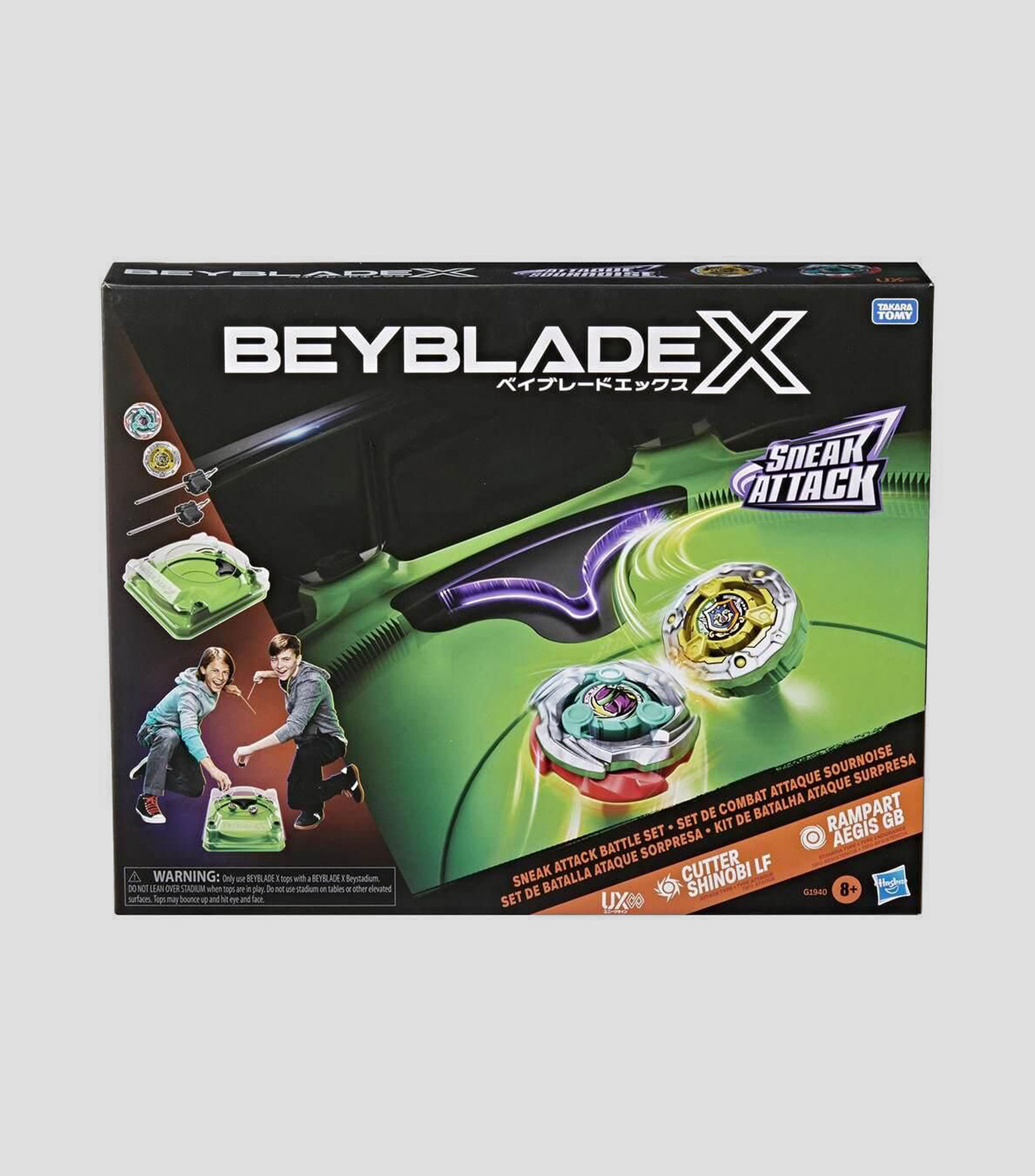 Beyblade X - Set de Batalla Ataque Sorpresa (Sneak Attack)