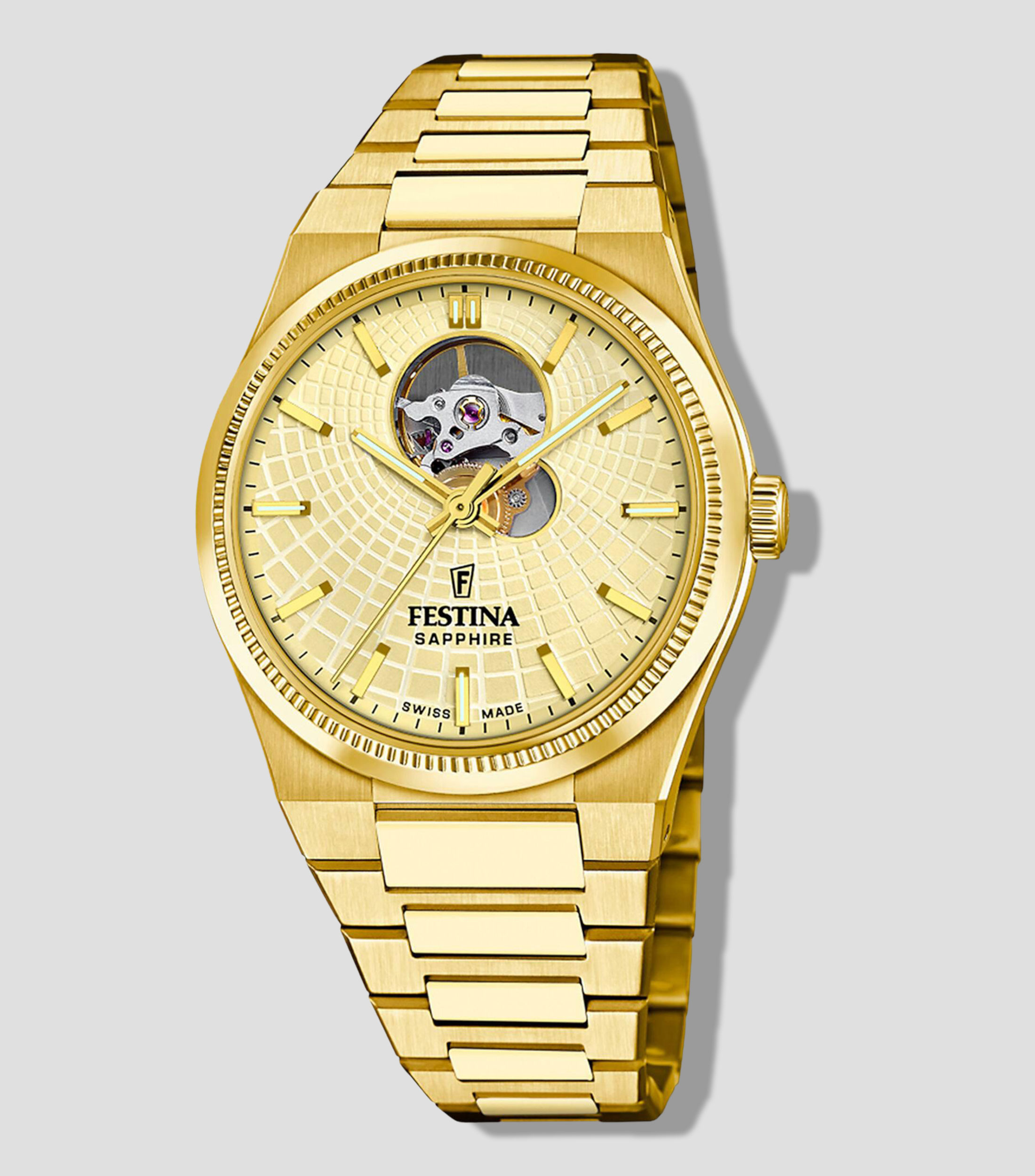 Reloj para Hombre Rive Collection casual dorado