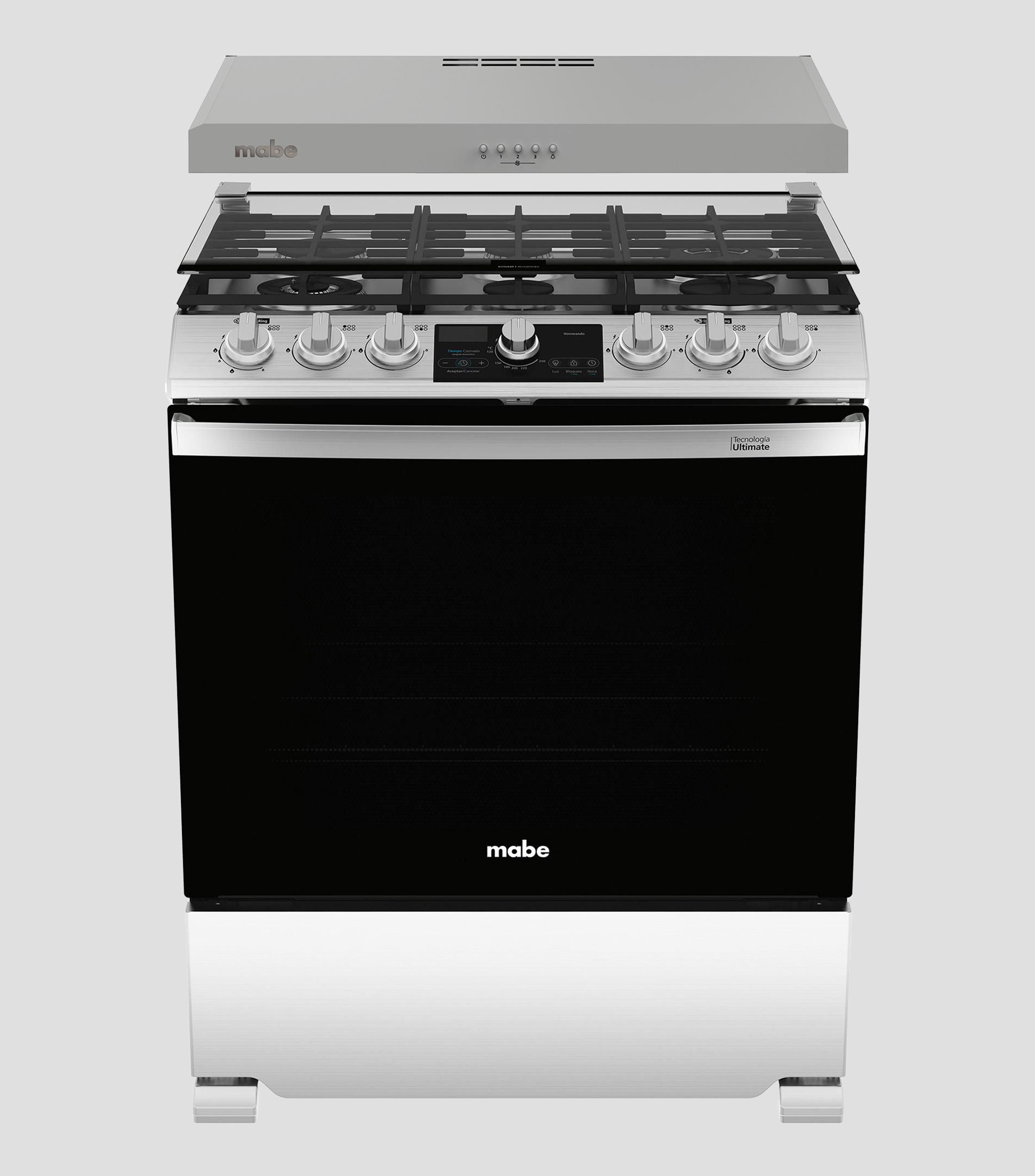 Combo estufa de piso Halia Air Fry Gas LP / Gas Natural y Campana