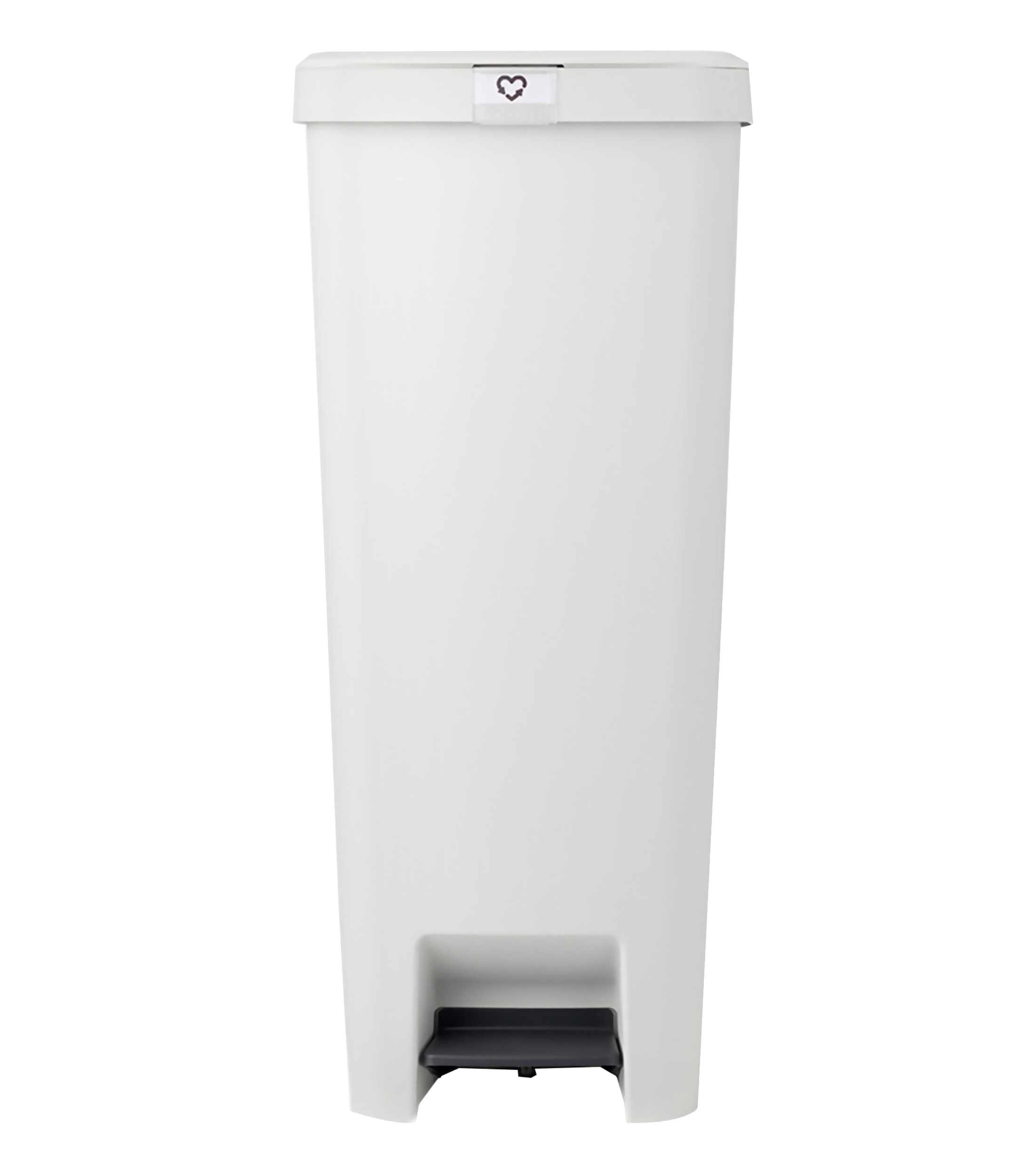 Bote De Reciclaje 40L Gris Claro