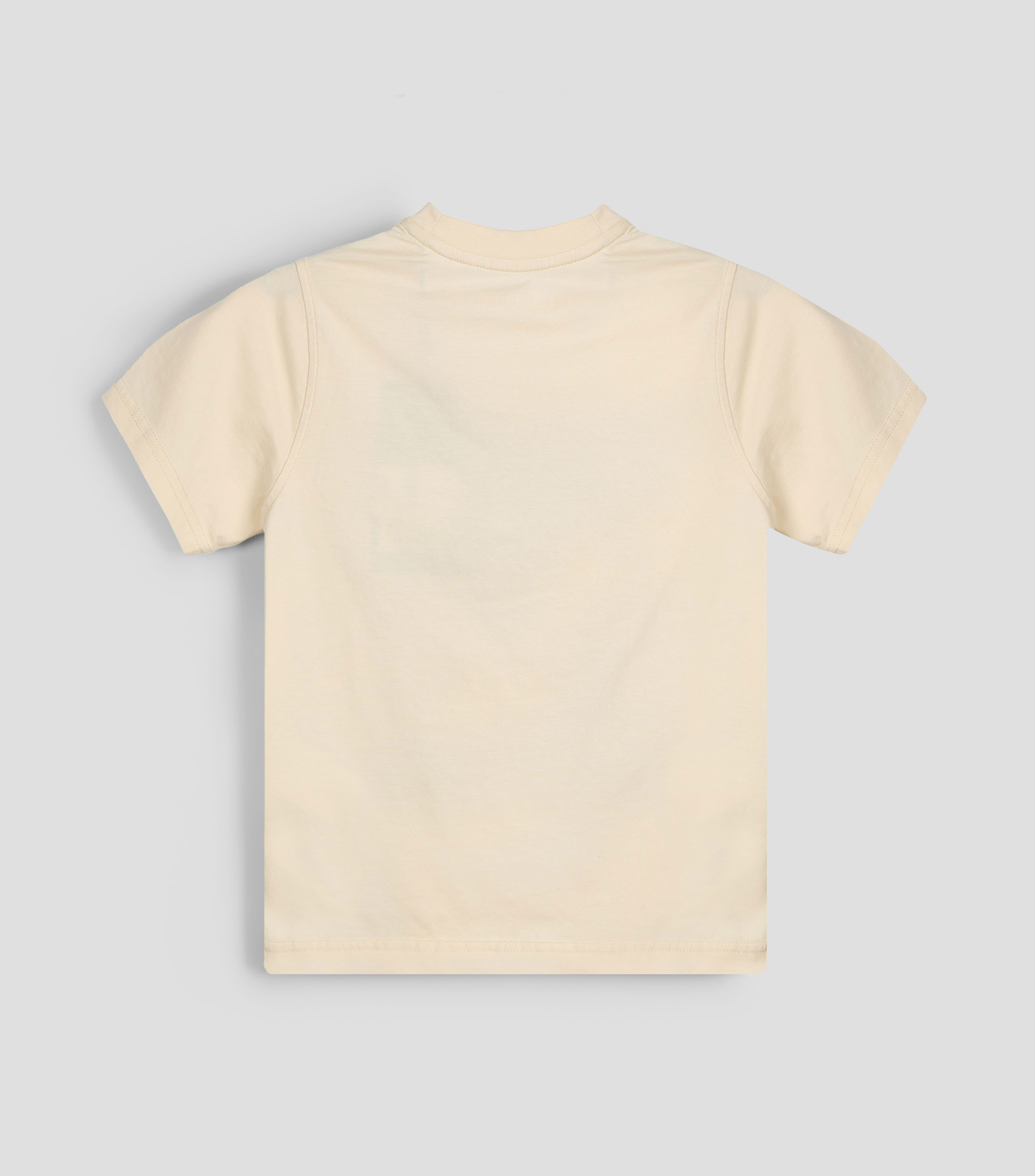 Playera cuello redondo manga corta estampada Niño