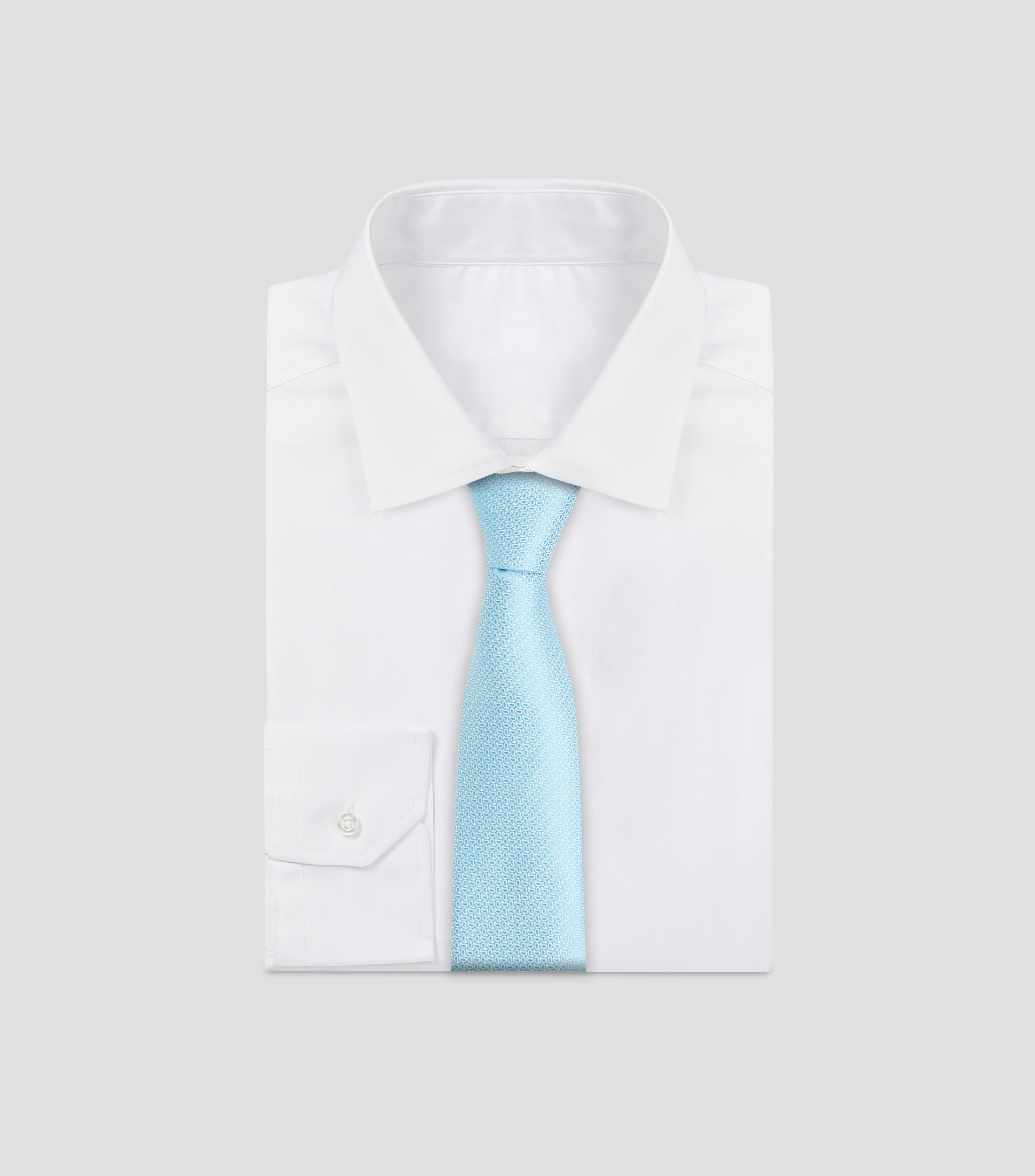 Corbata Ancha de Seda Jacquard