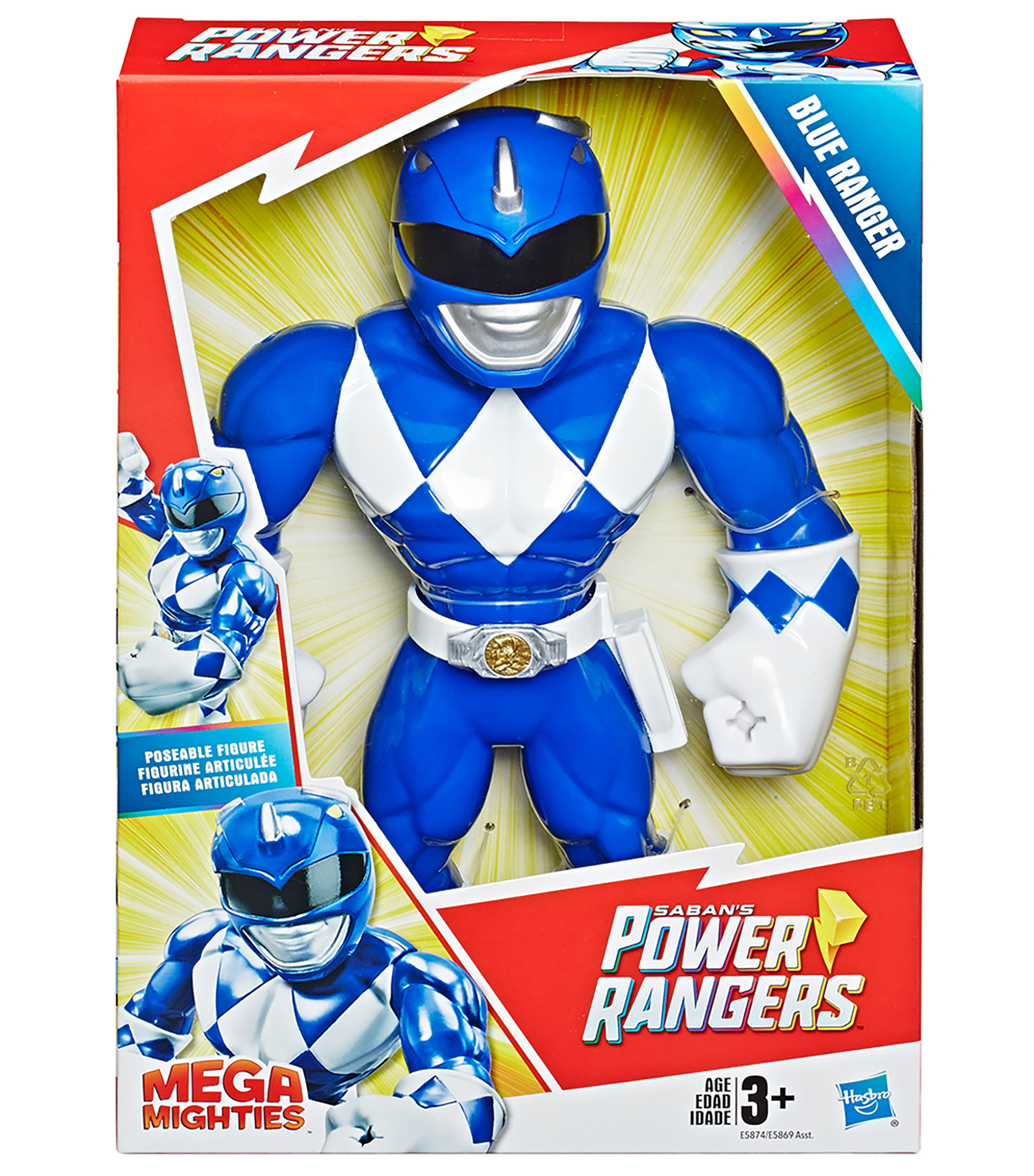 Muñeco power sales ranger azul