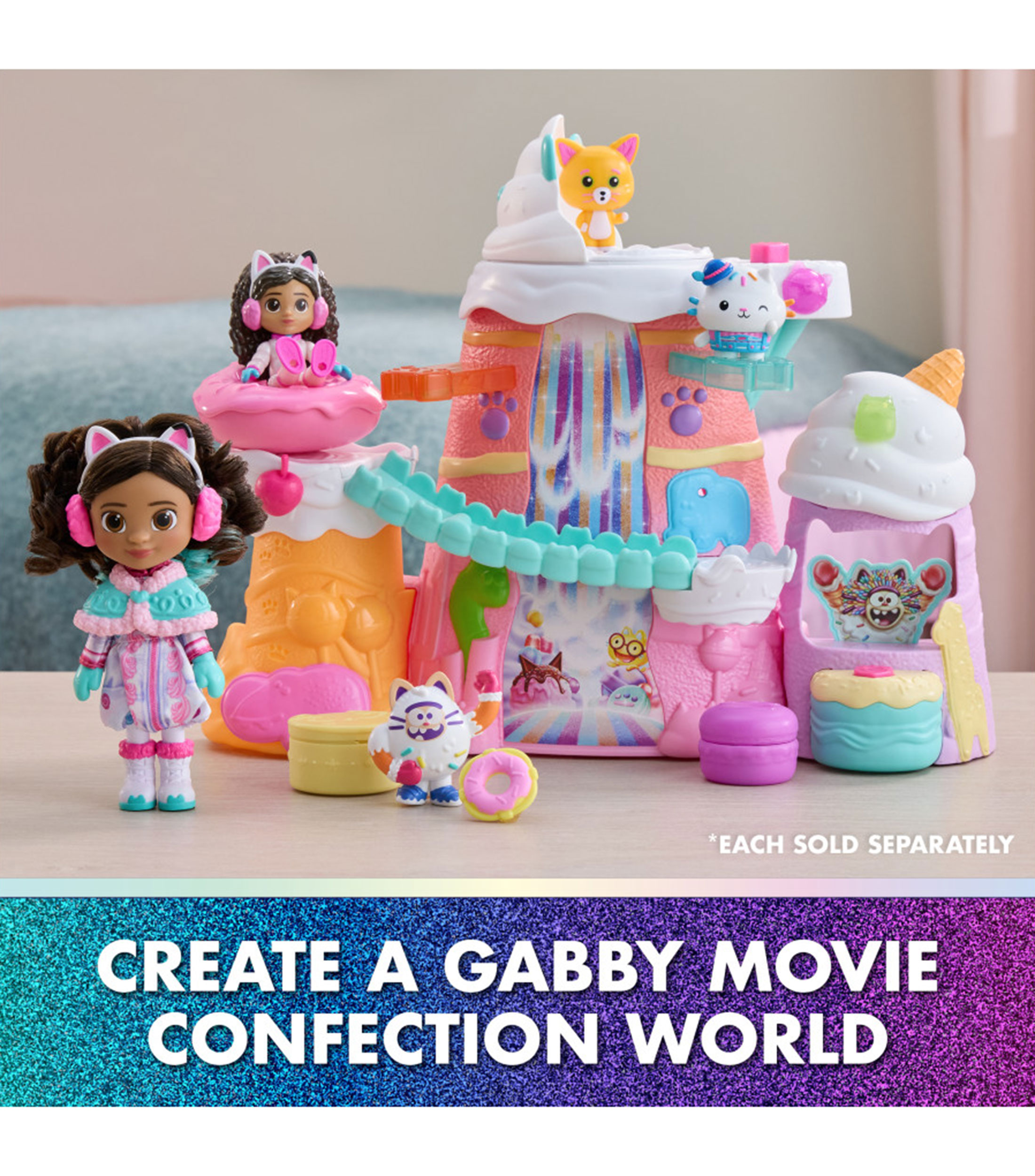 Playset Gabby’s Dollhouse: The Movie - Montaña dulce
