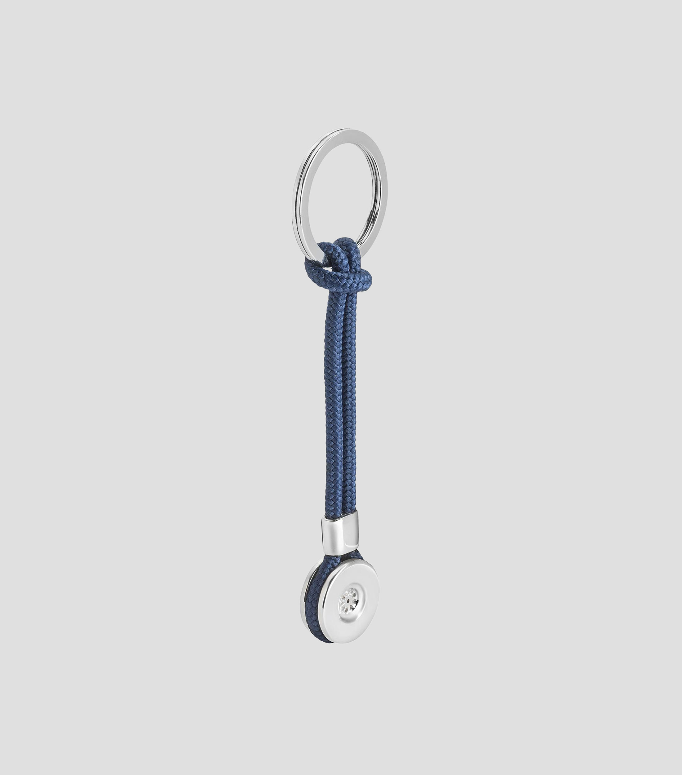 Llavero llanta en plata .925 Unisex