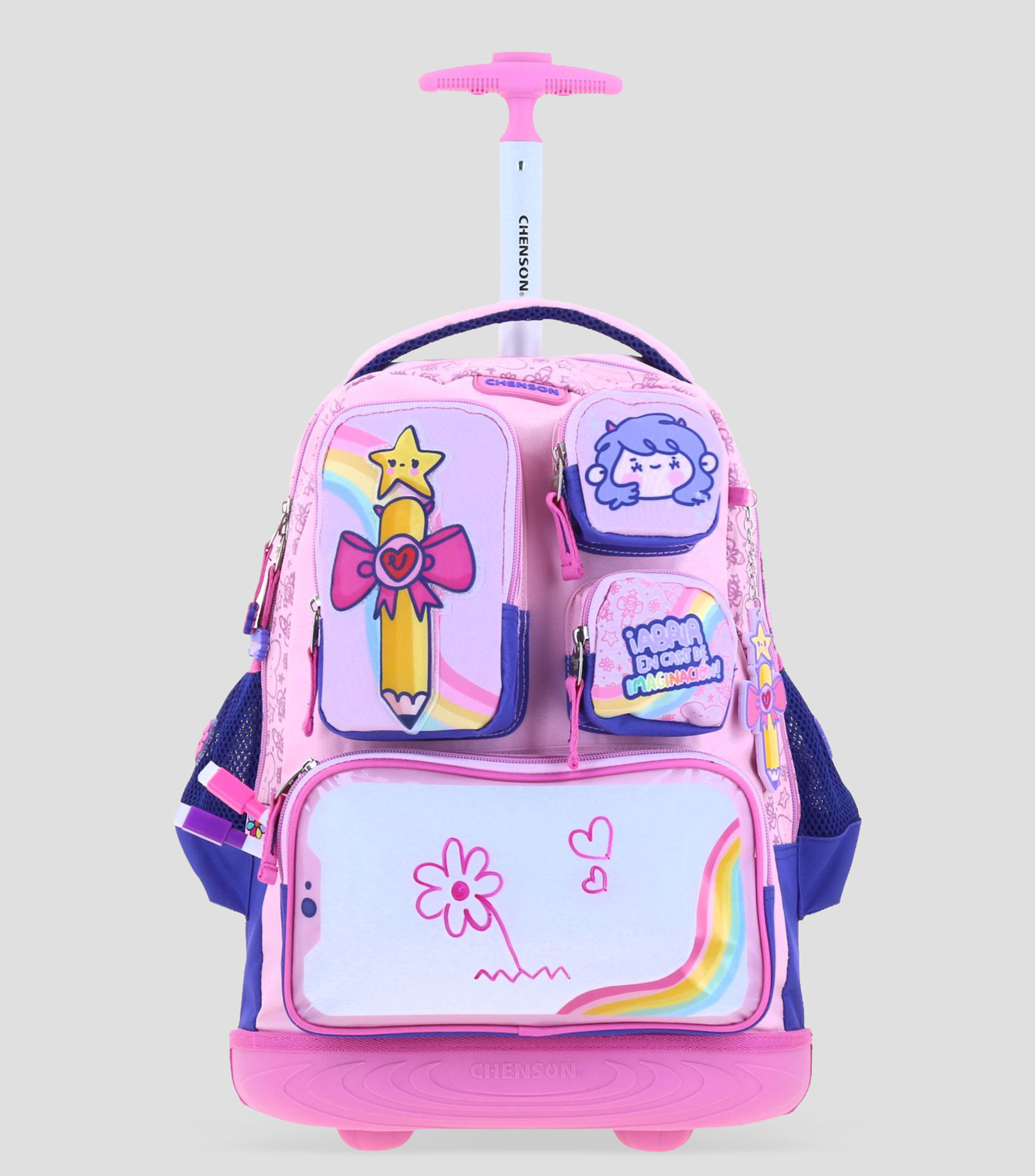 Mochila Escolar con ruedas Vania Bachur Lapi Niña