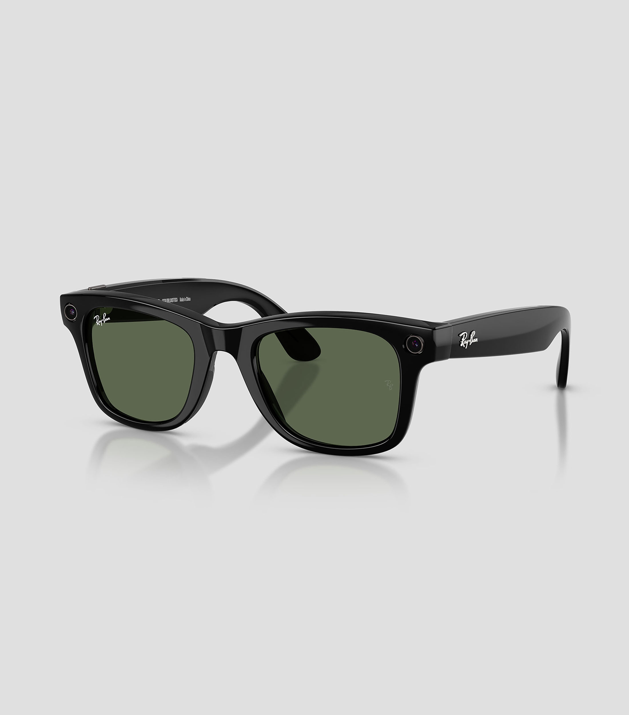 Lentes de sol cuadrados Meta Wayfarer Gen 2 negro Unisex