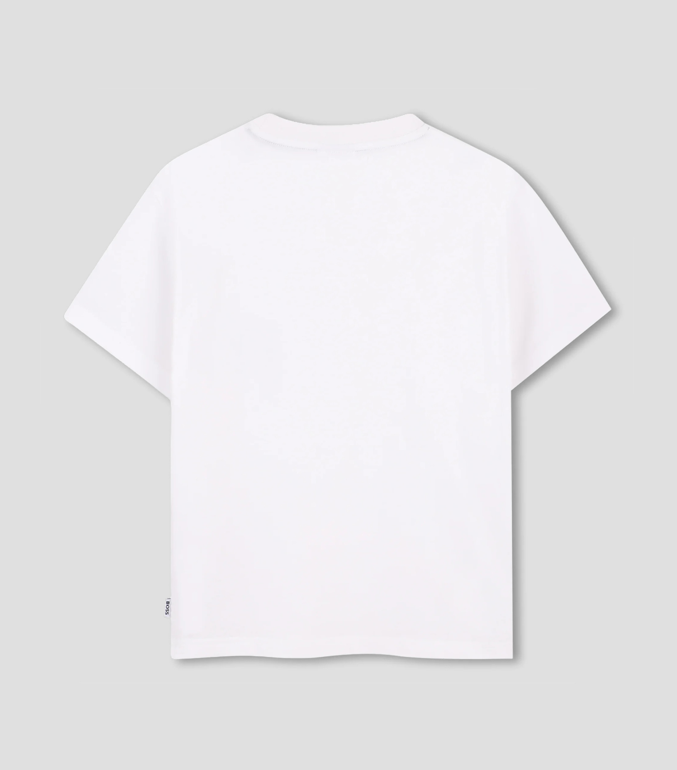 Playera cuello redondo manga corta lisa Niño