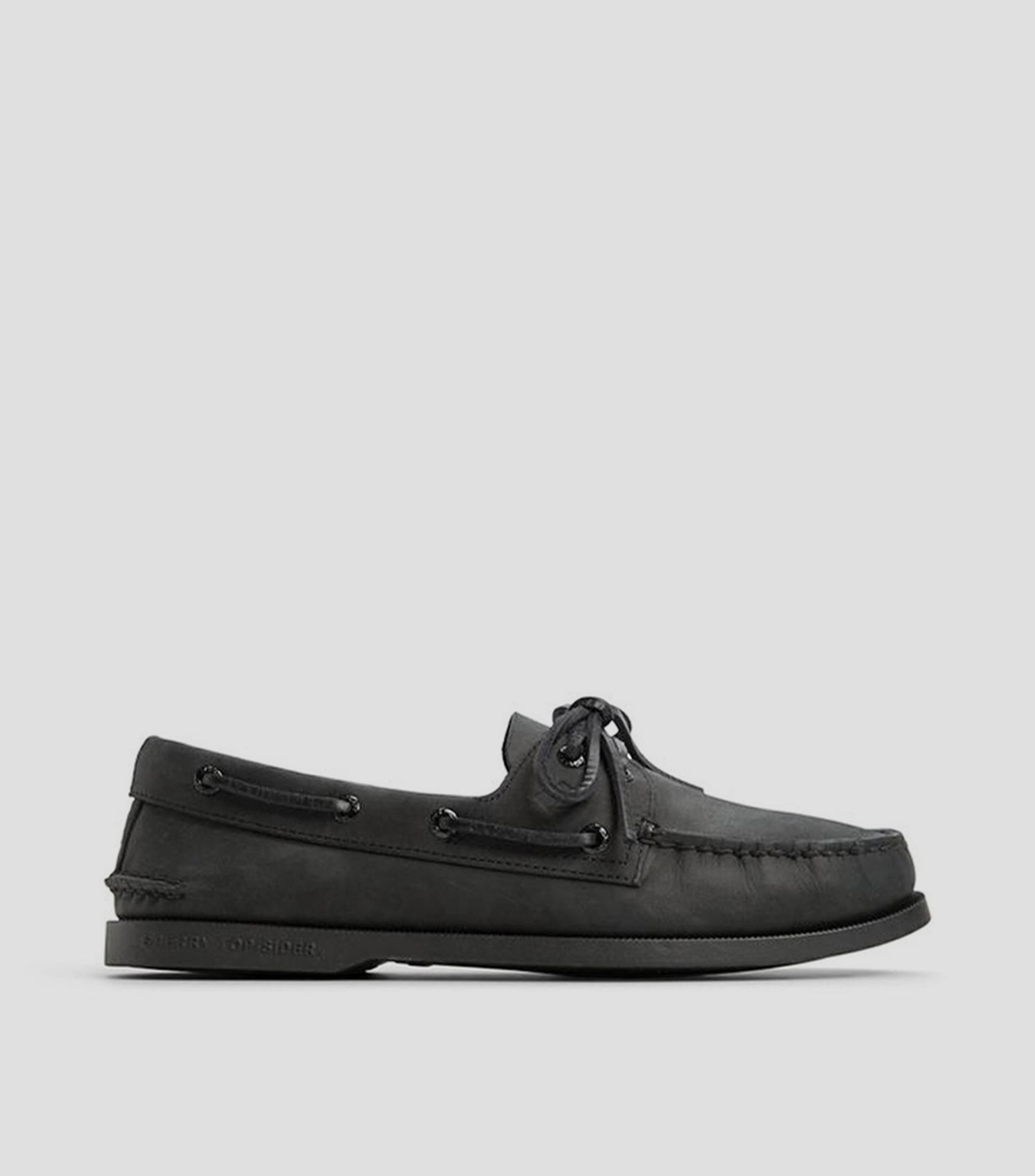 Mocasines en piel con cordon Hombre