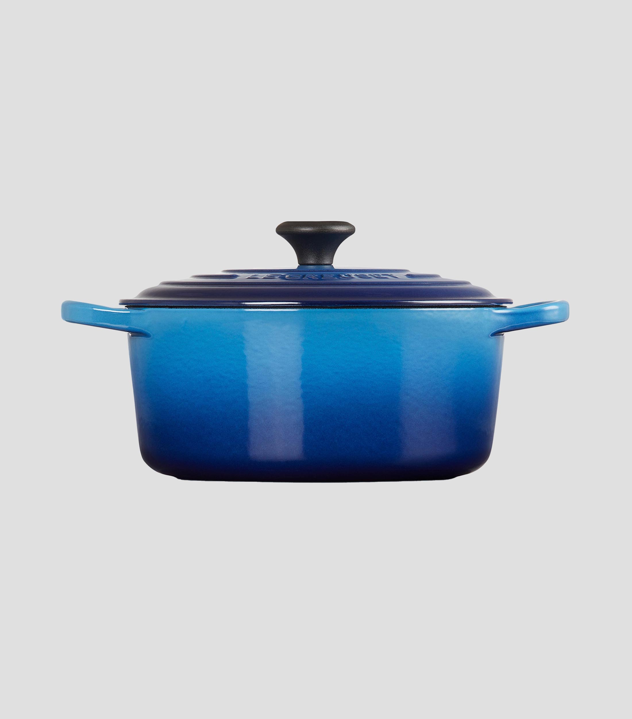 Cacerola en hierro colado 3.3 L Azul