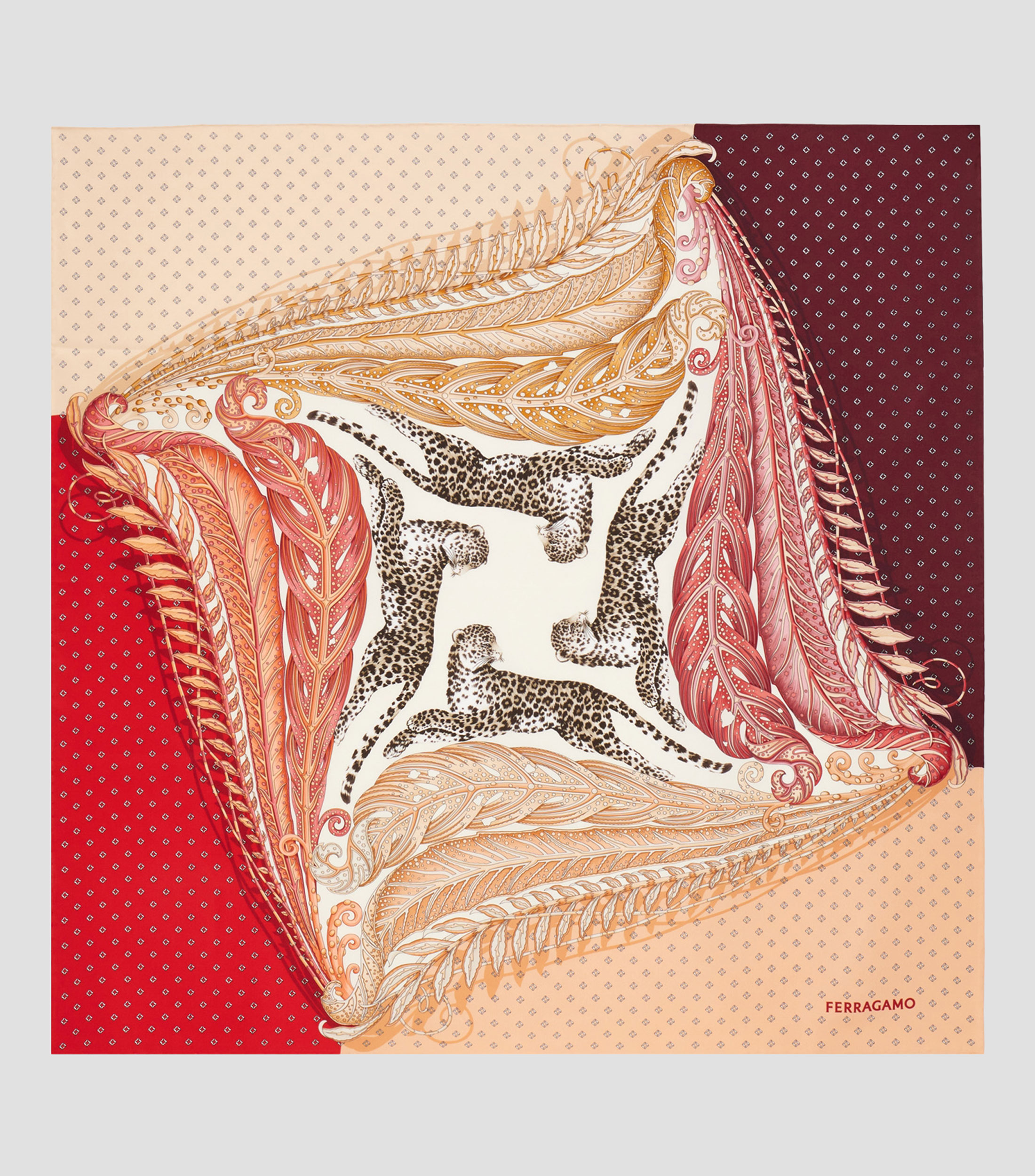 Foulard en seda Mujer