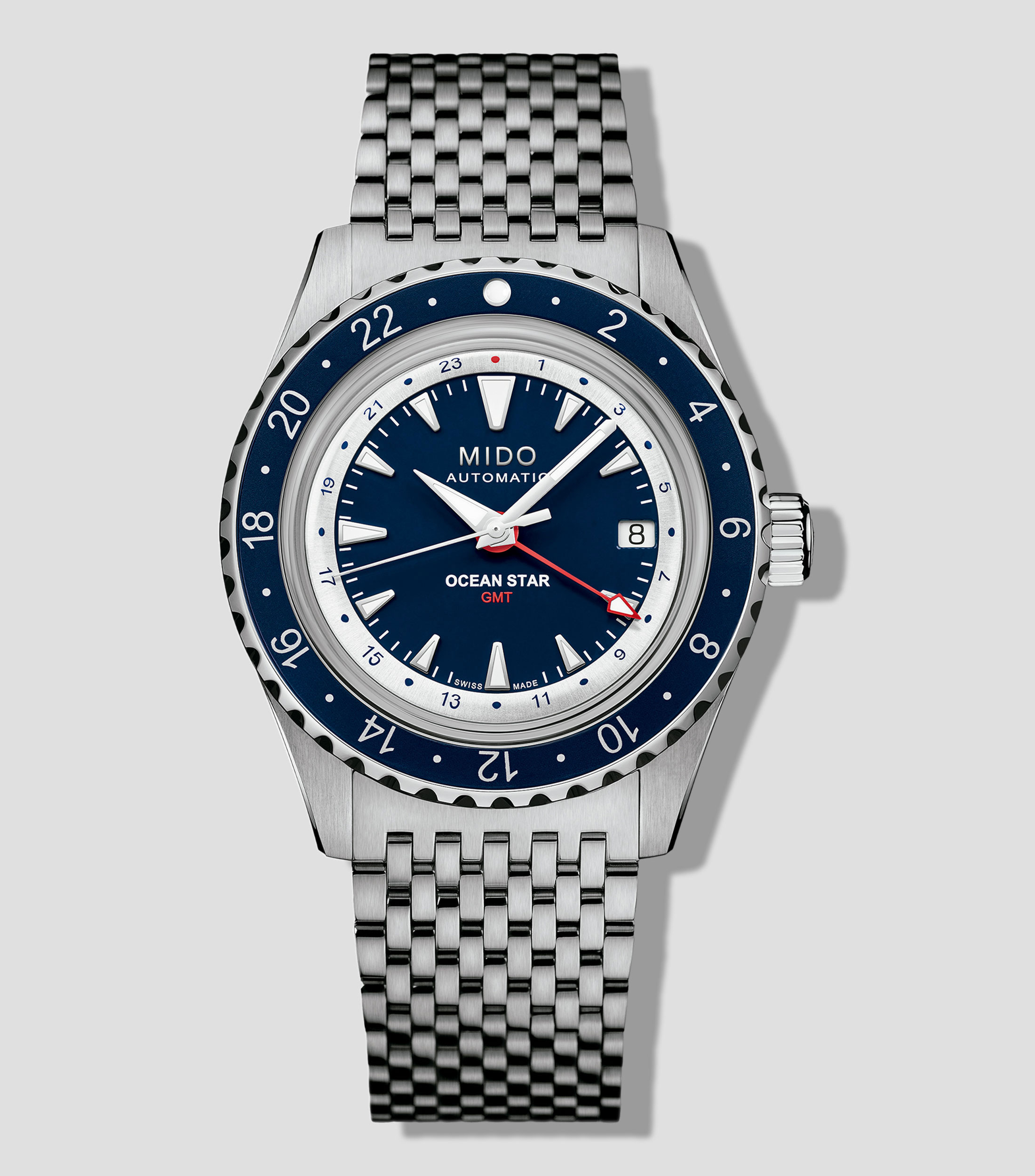 Reloj para hombre Ocean Star Deportivo, Plateado