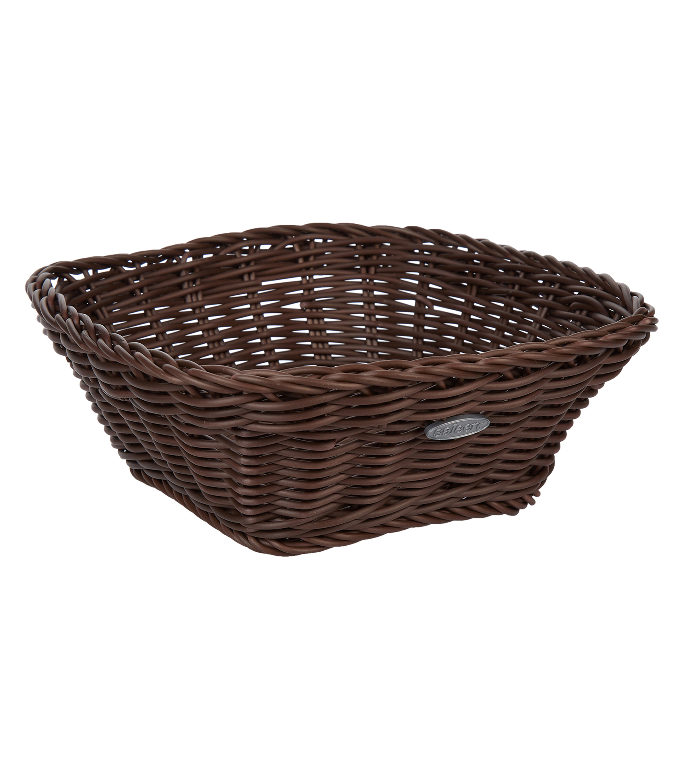 Decorasian - Cesto portaoggetti, rotondo, intrecciato, sostenibile, in