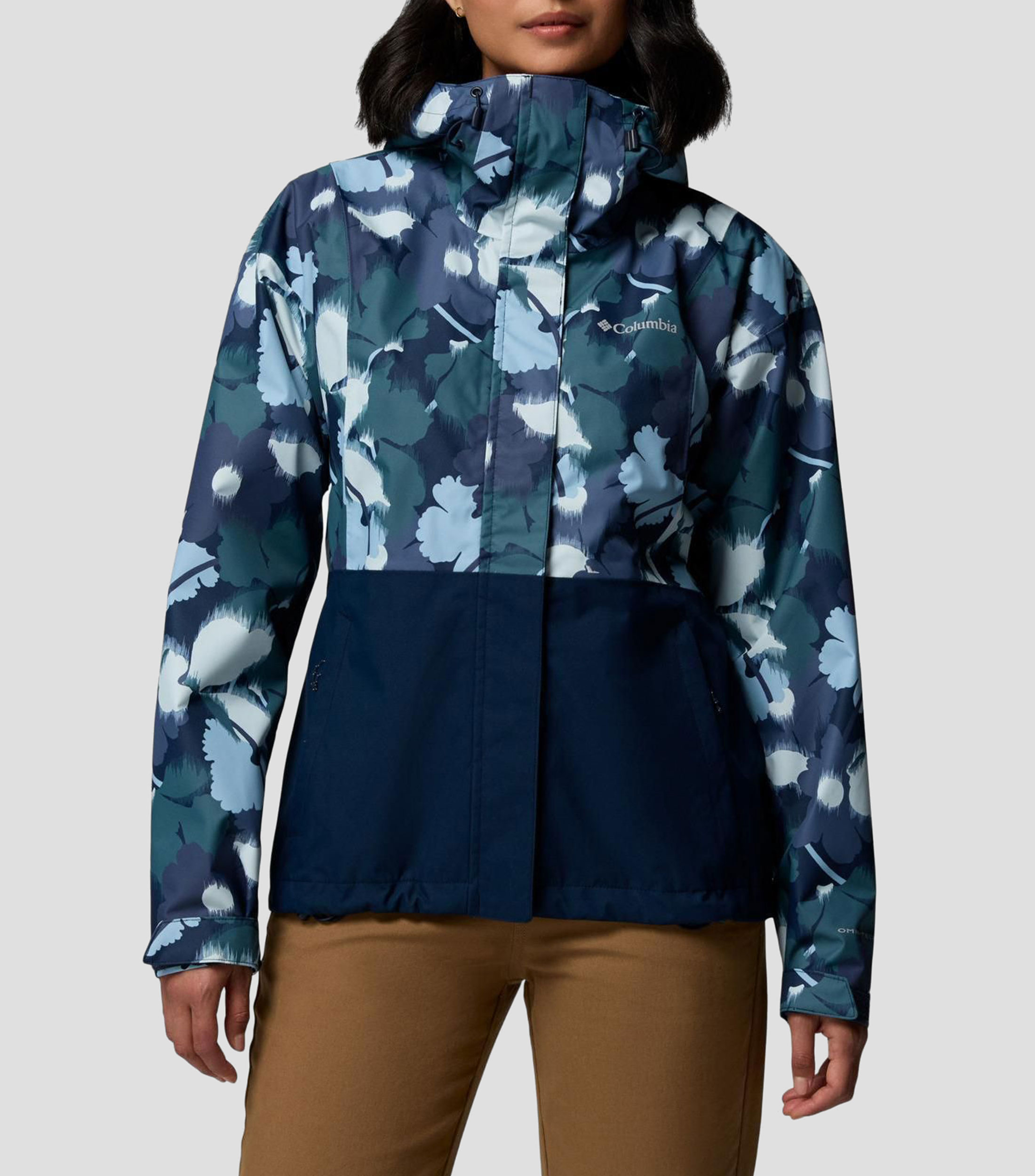 Chamarra para senderismo Hikebound Printed Mujer