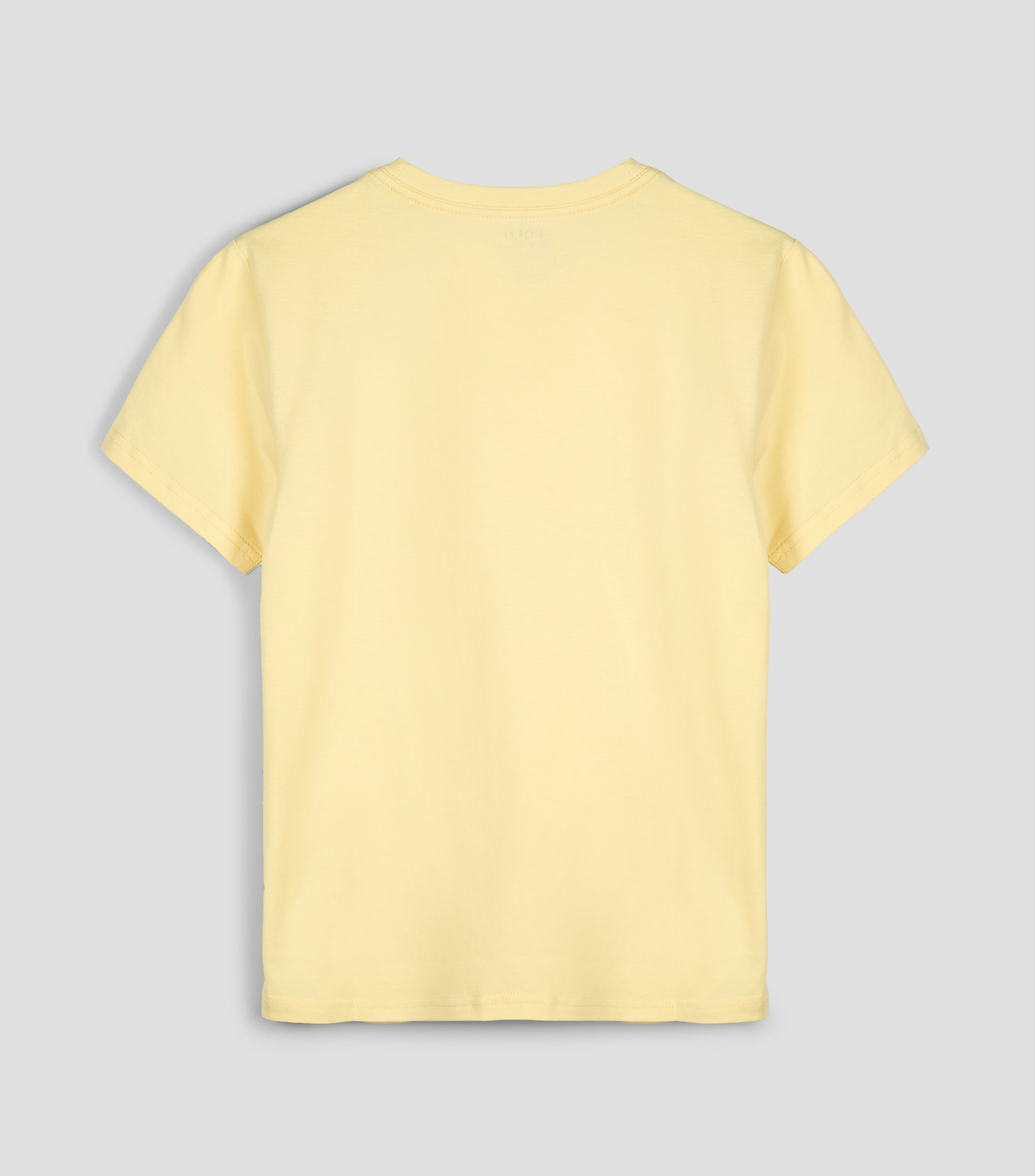 Playera cuello redondo manga corta lisa Niño