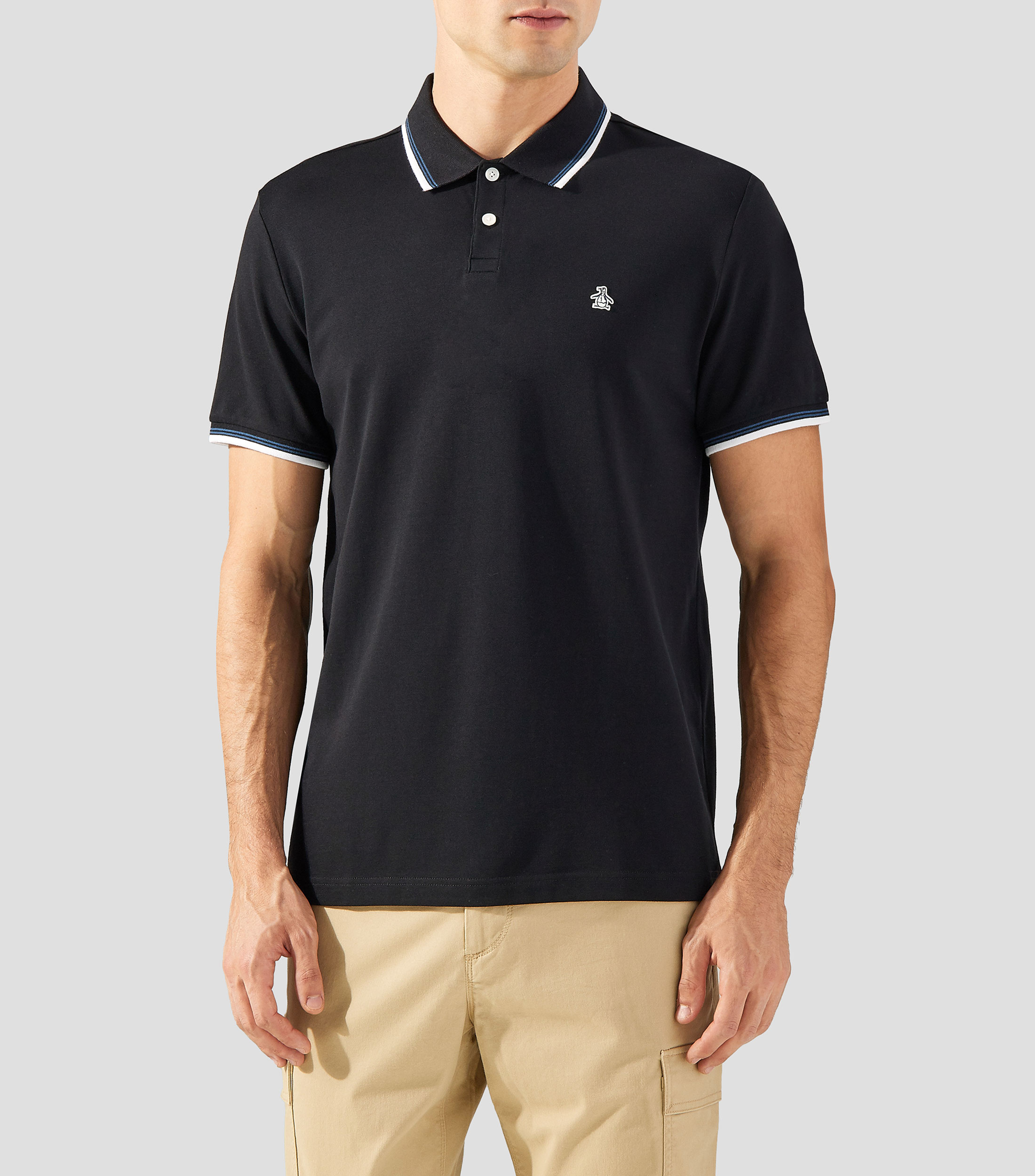 Playera Tipo Polo Manga Corta Hombre