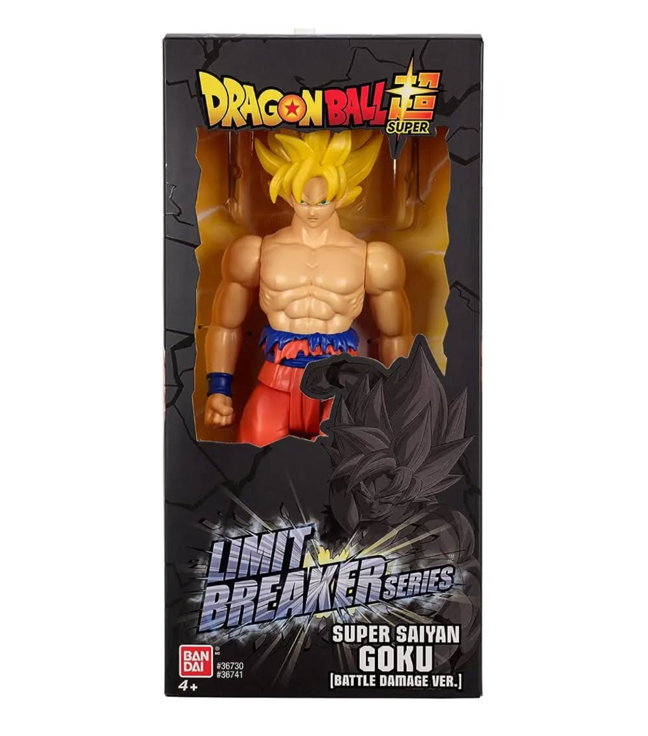 Figura de acción, Dagon Ball Super: Limit Breaker Series - Gokú Super Saiyajin (Versión Daño de Batalla)