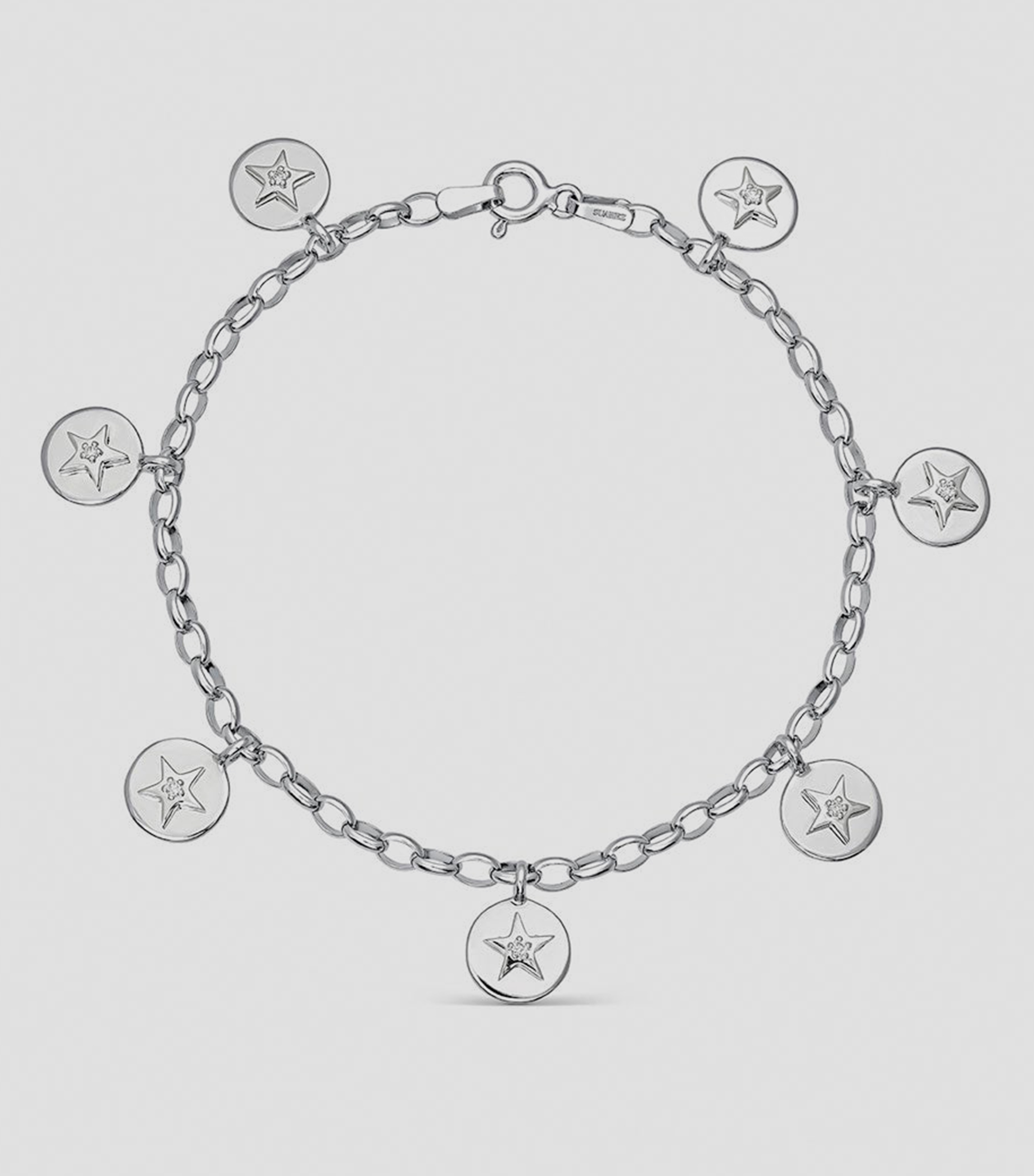 Pulsera en Plata .925 con diamantes Suarez Kids Nina
