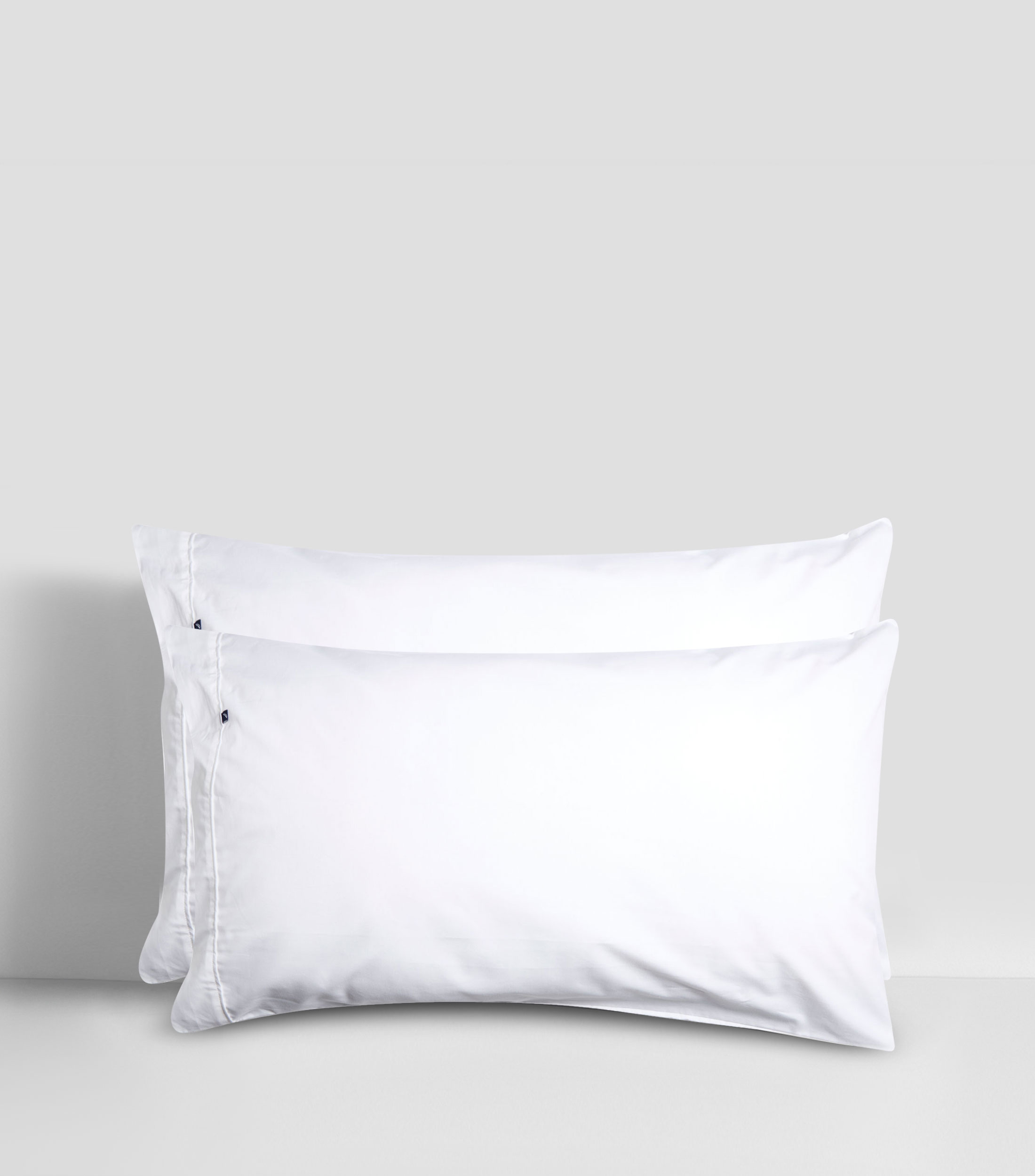 Juego de fundas para almohada King Size en algodón True Blanco