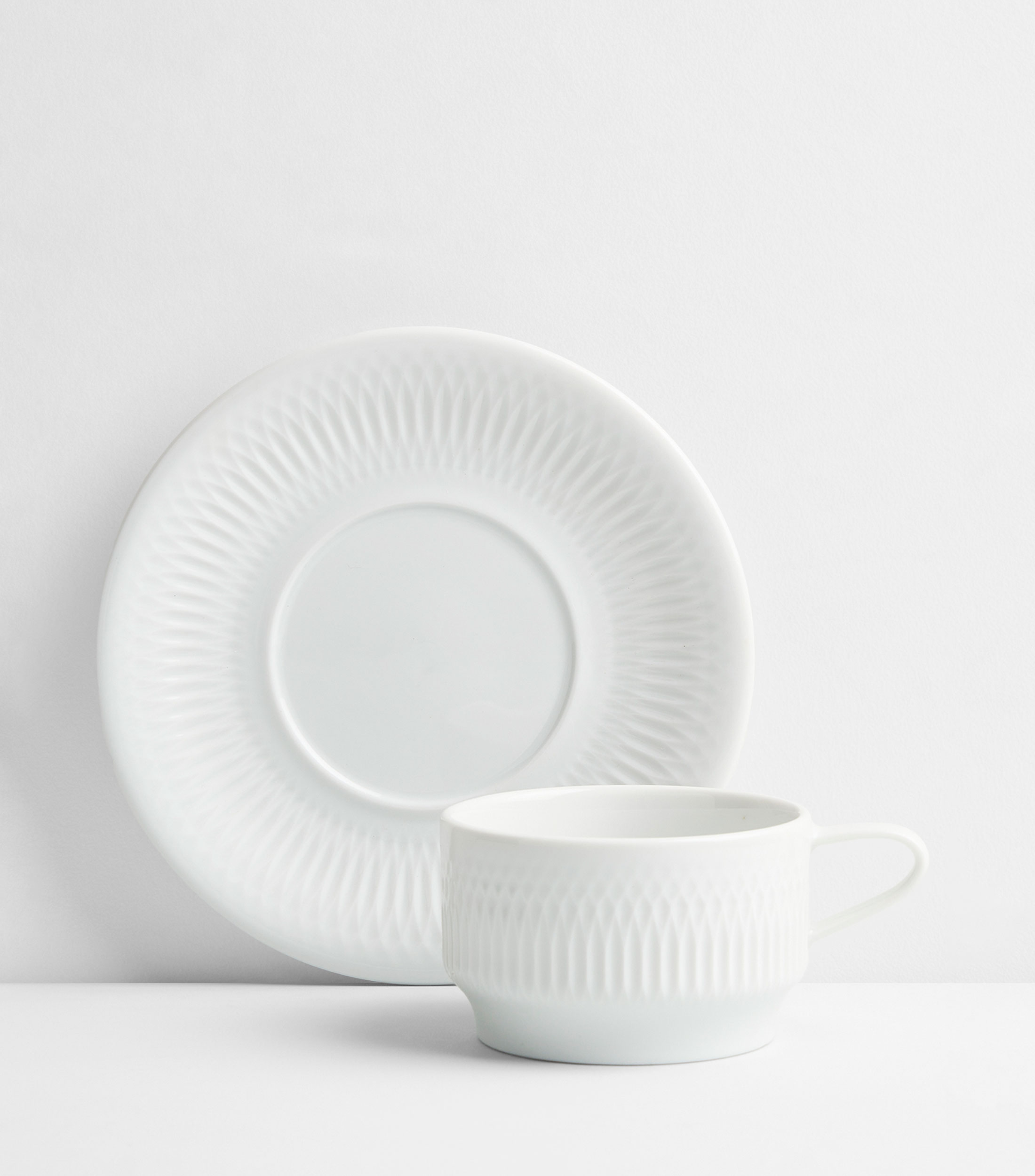 Taza de té con plato Utopía
