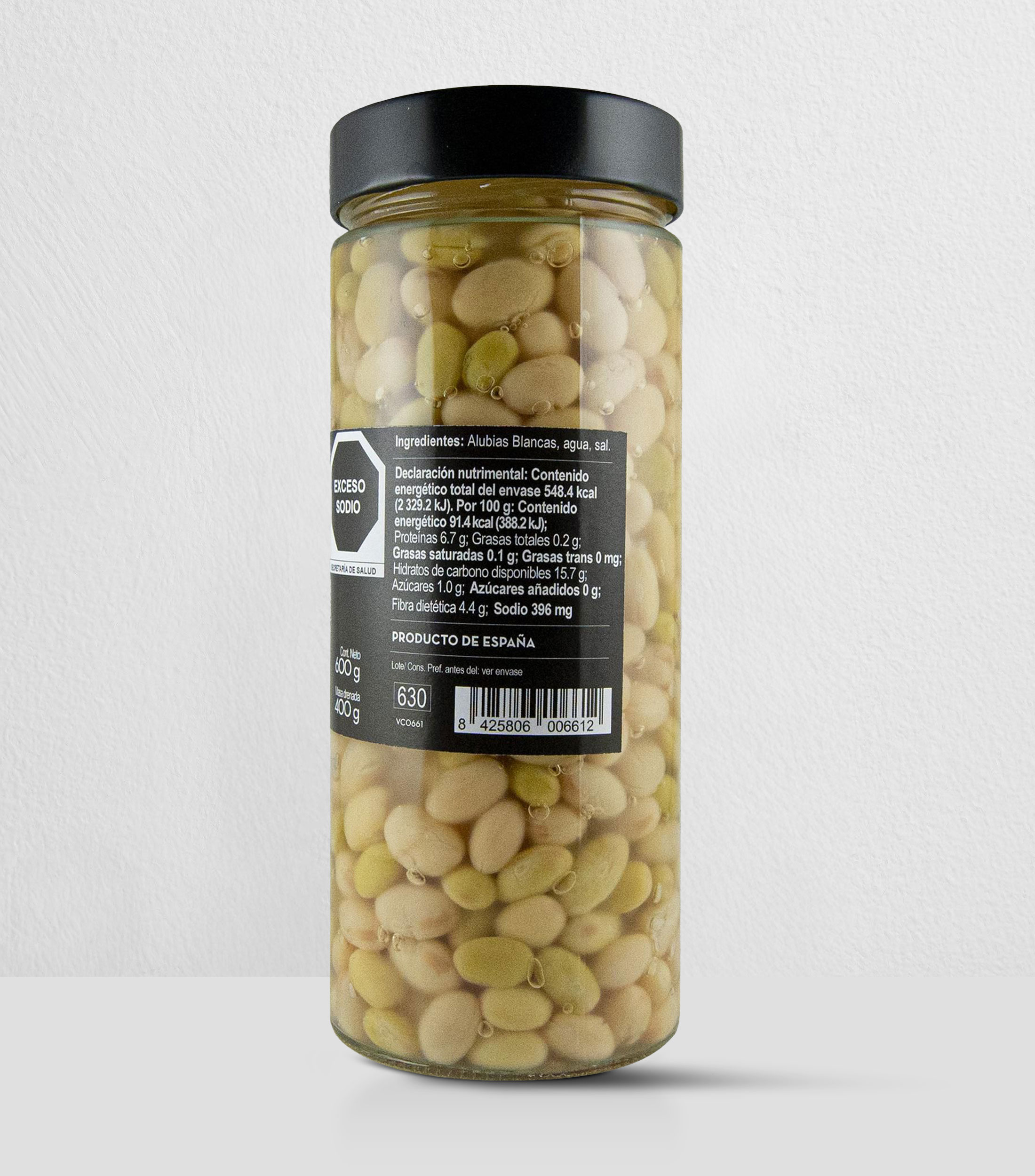 Alubias Pochas, 600 g