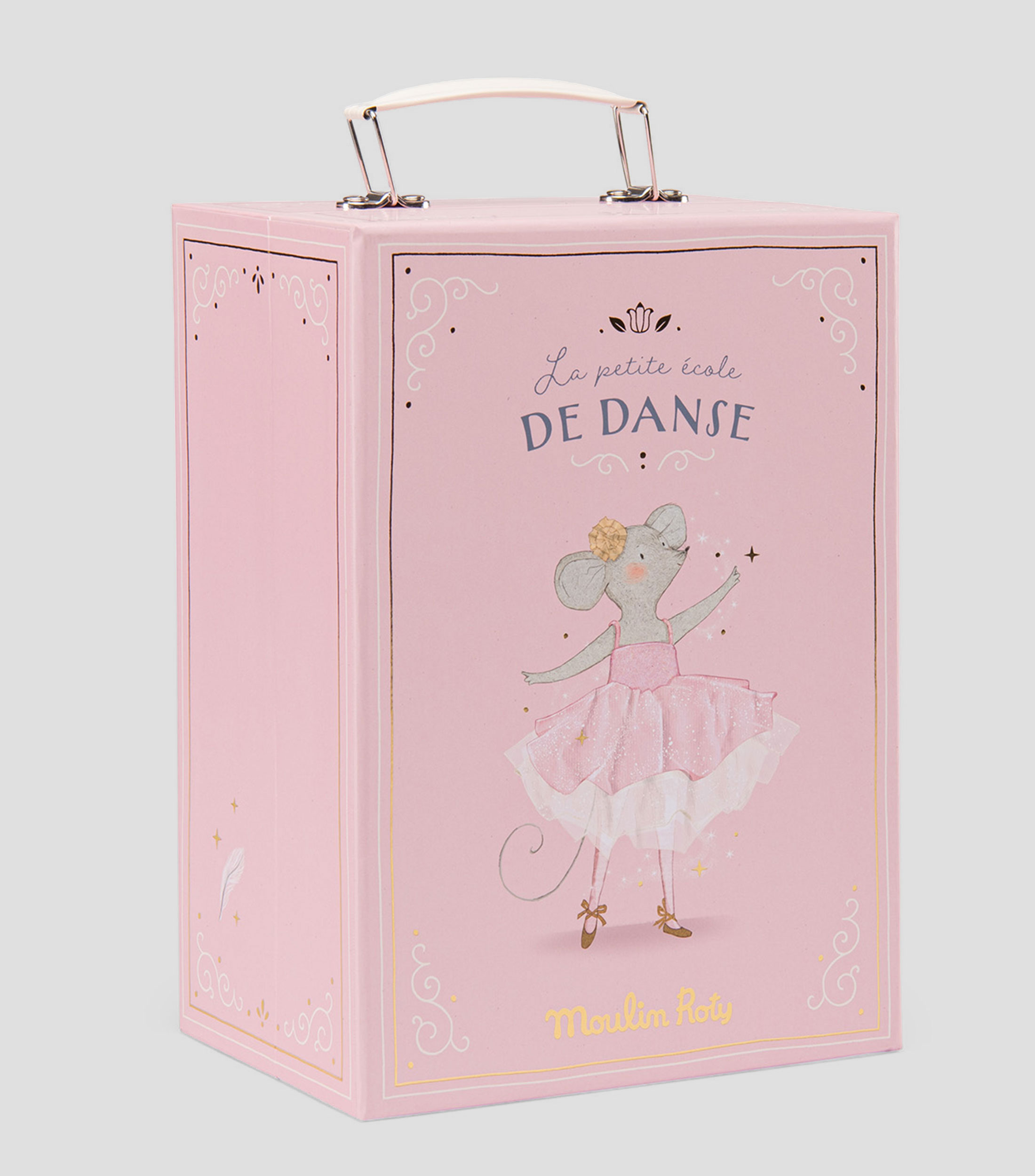 Muñeca de peluche - La pequeña escuela de danza, Maletín de tutús