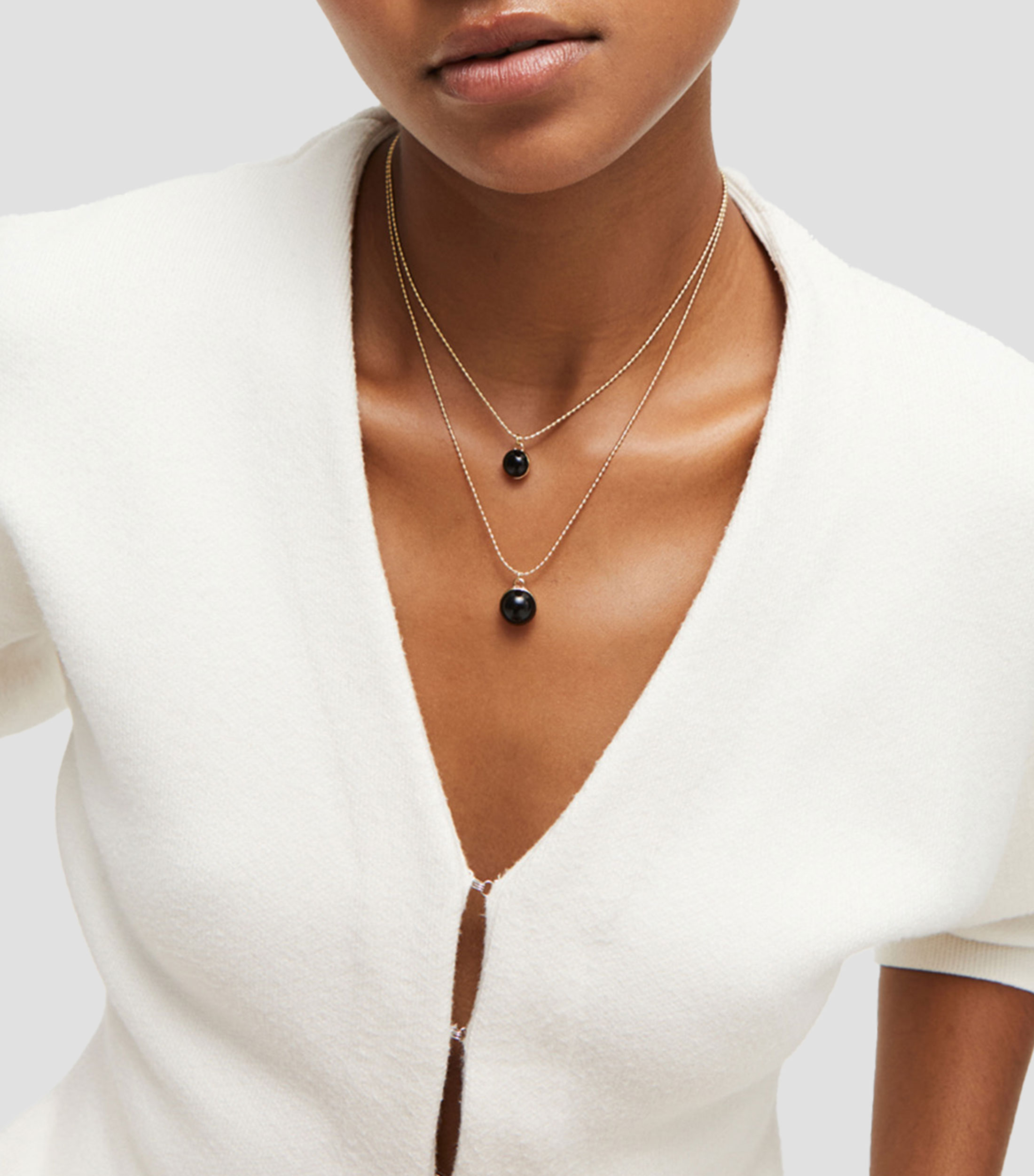Collar de Doble Cadena Mujer
