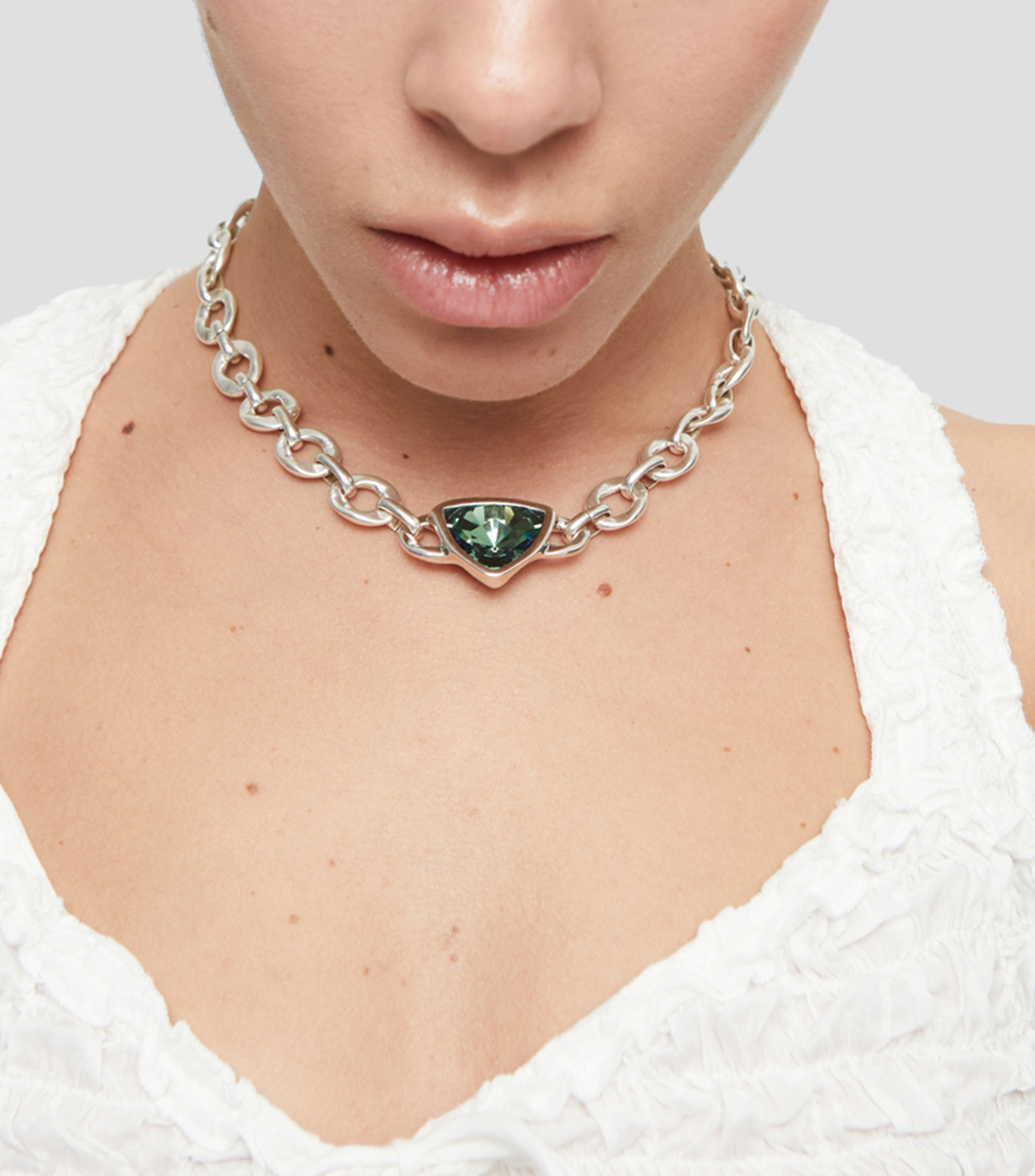 Colgante con cristal Mujer
