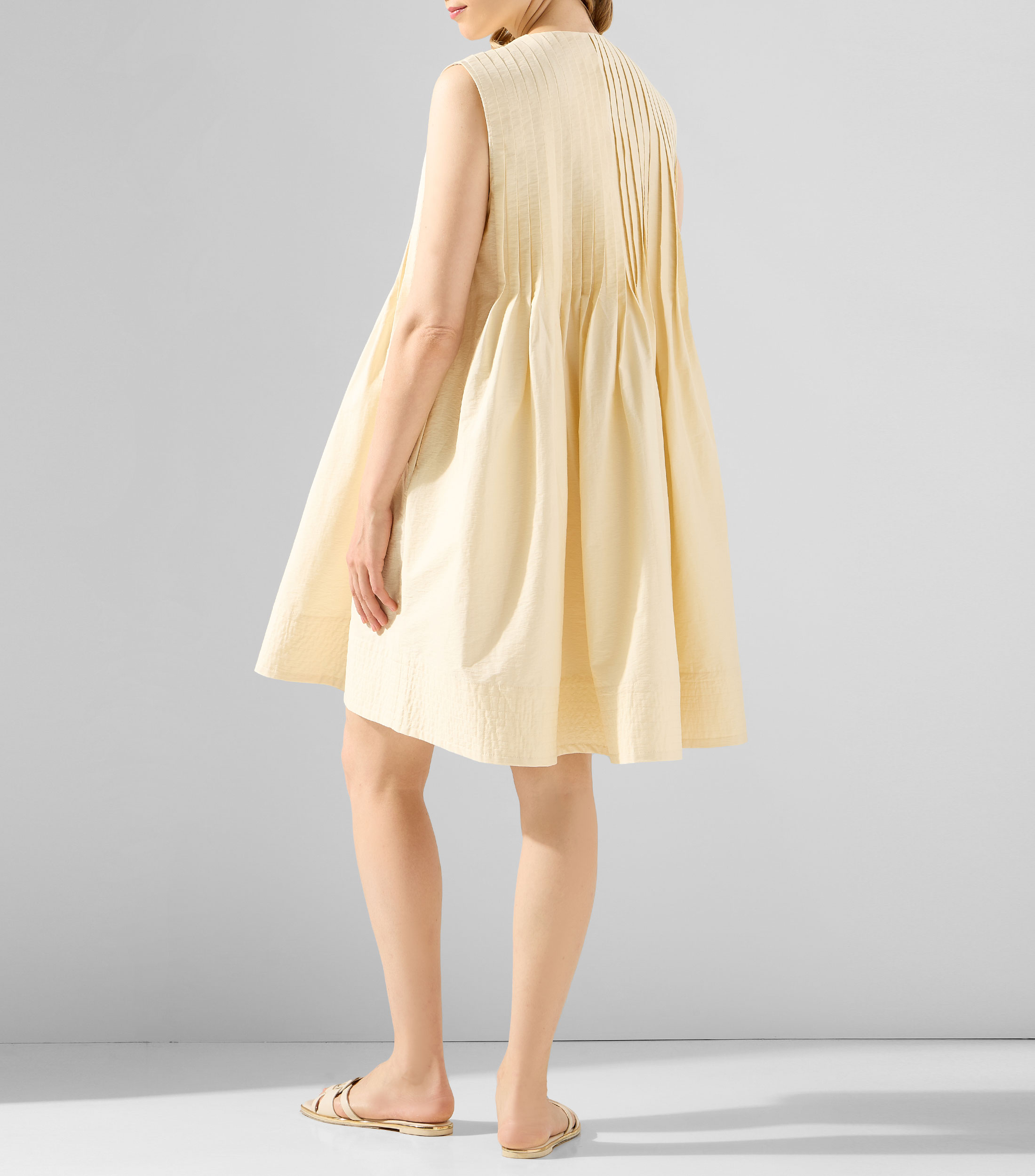 Vestido midi de fantasía Mujer