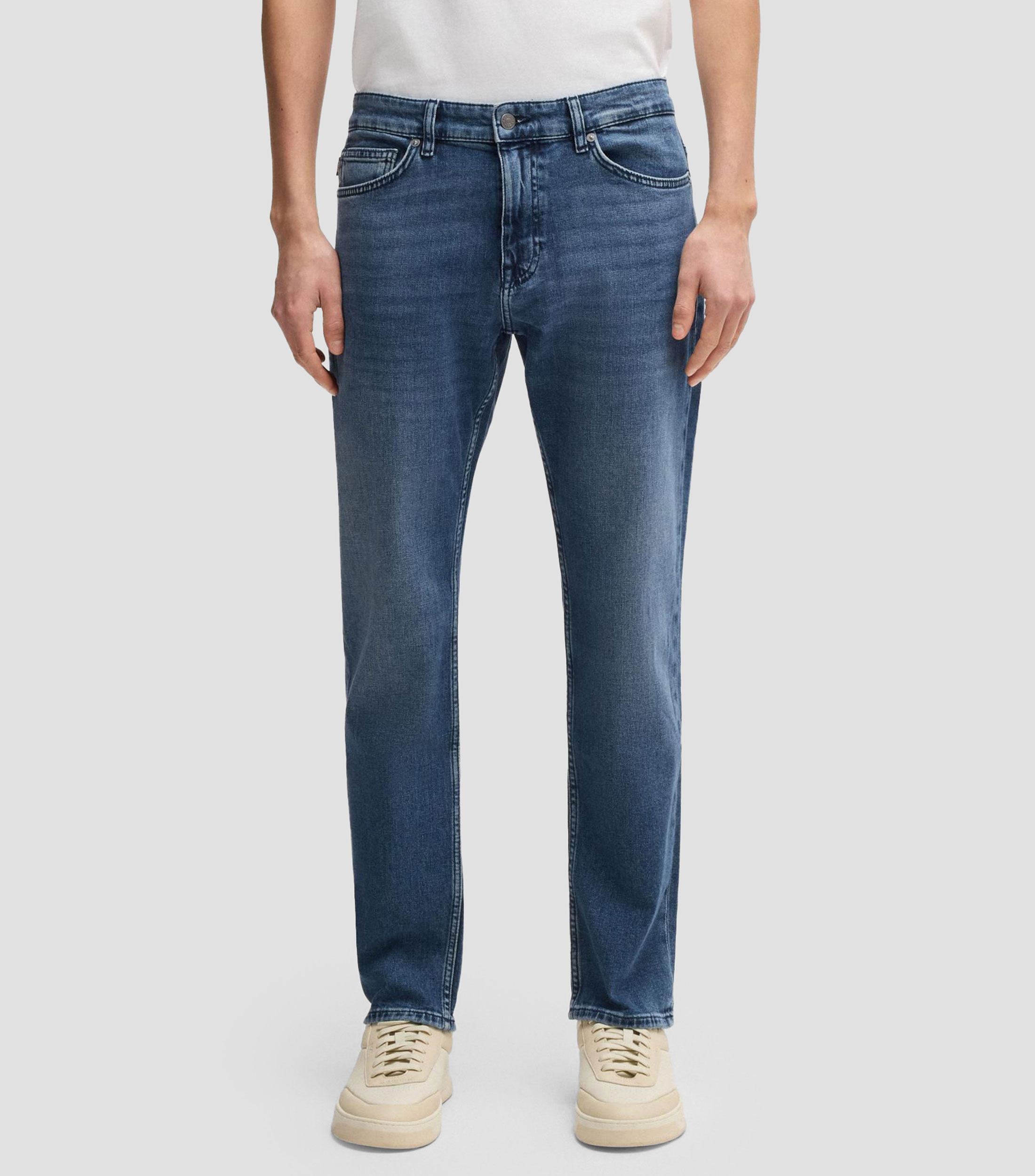 Jeans Delaware slim fit de cómodo tejido vaquero elástico Hombre