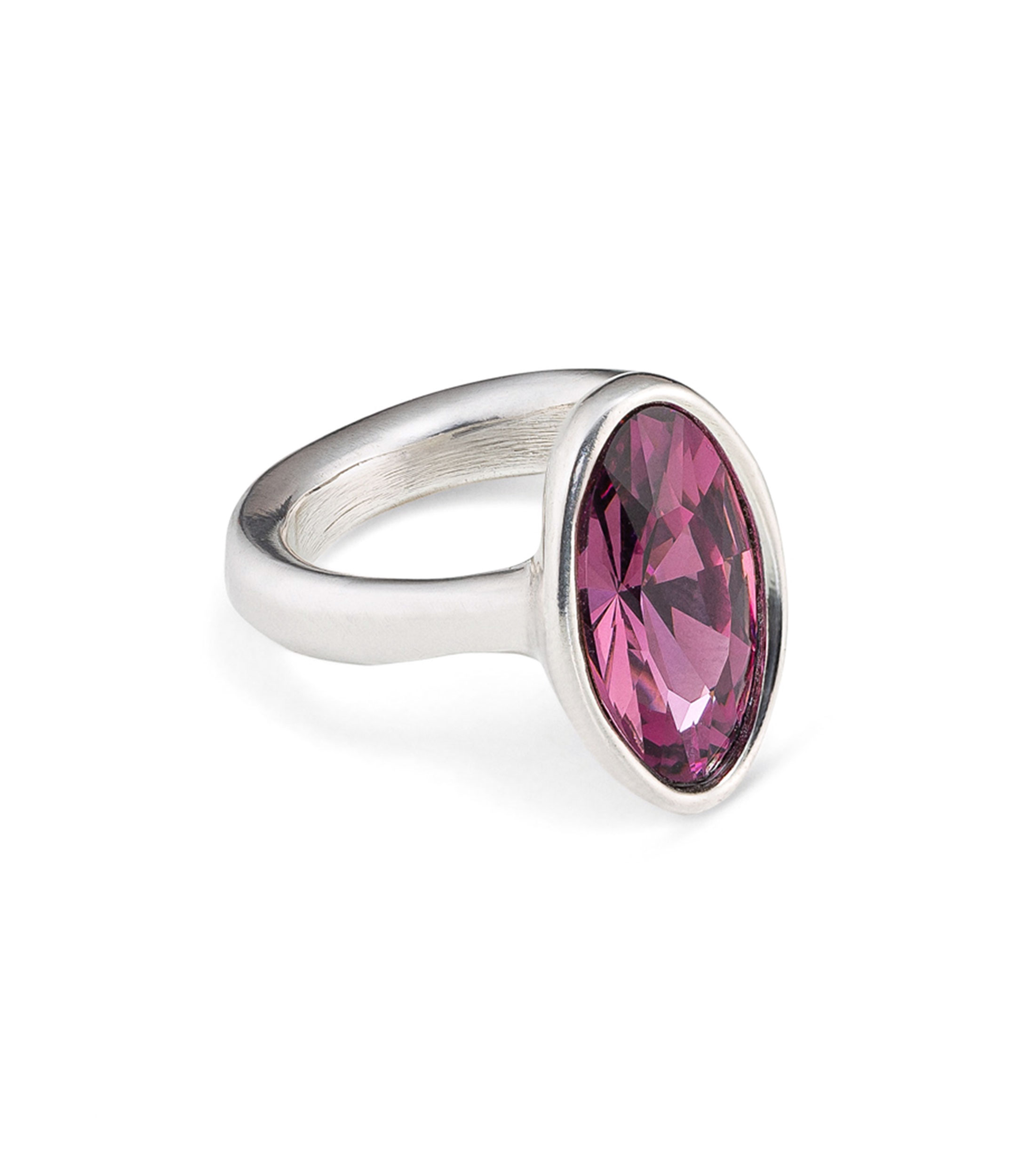 Anillo Blossom con cristal Mujer