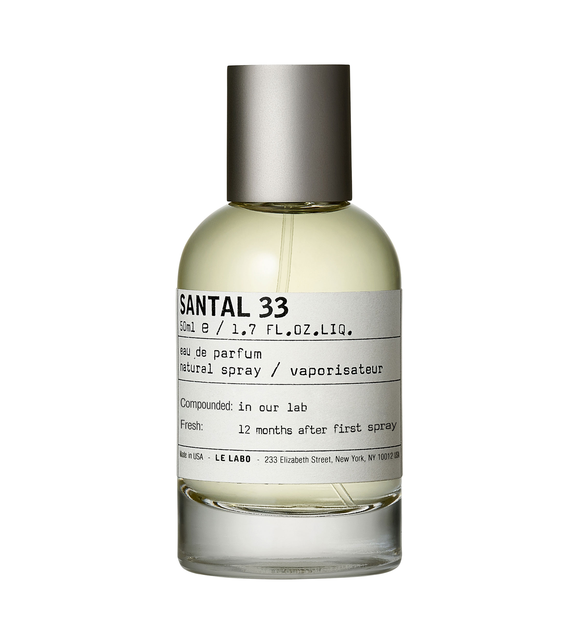 Le Labo Perfume, Santal 33 Eau de Toilette, 50 ml Unisex - El Palacio