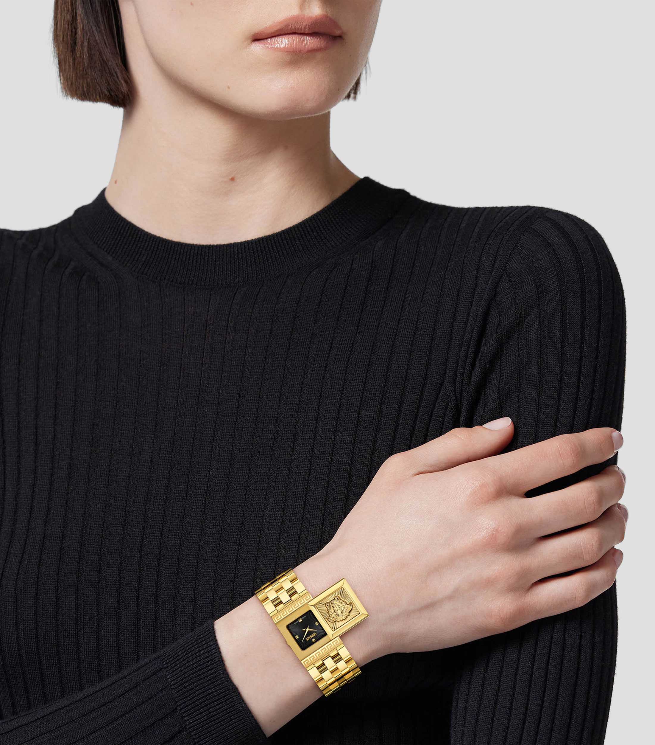 Reloj para Mujer Reveal Casual, Dorado