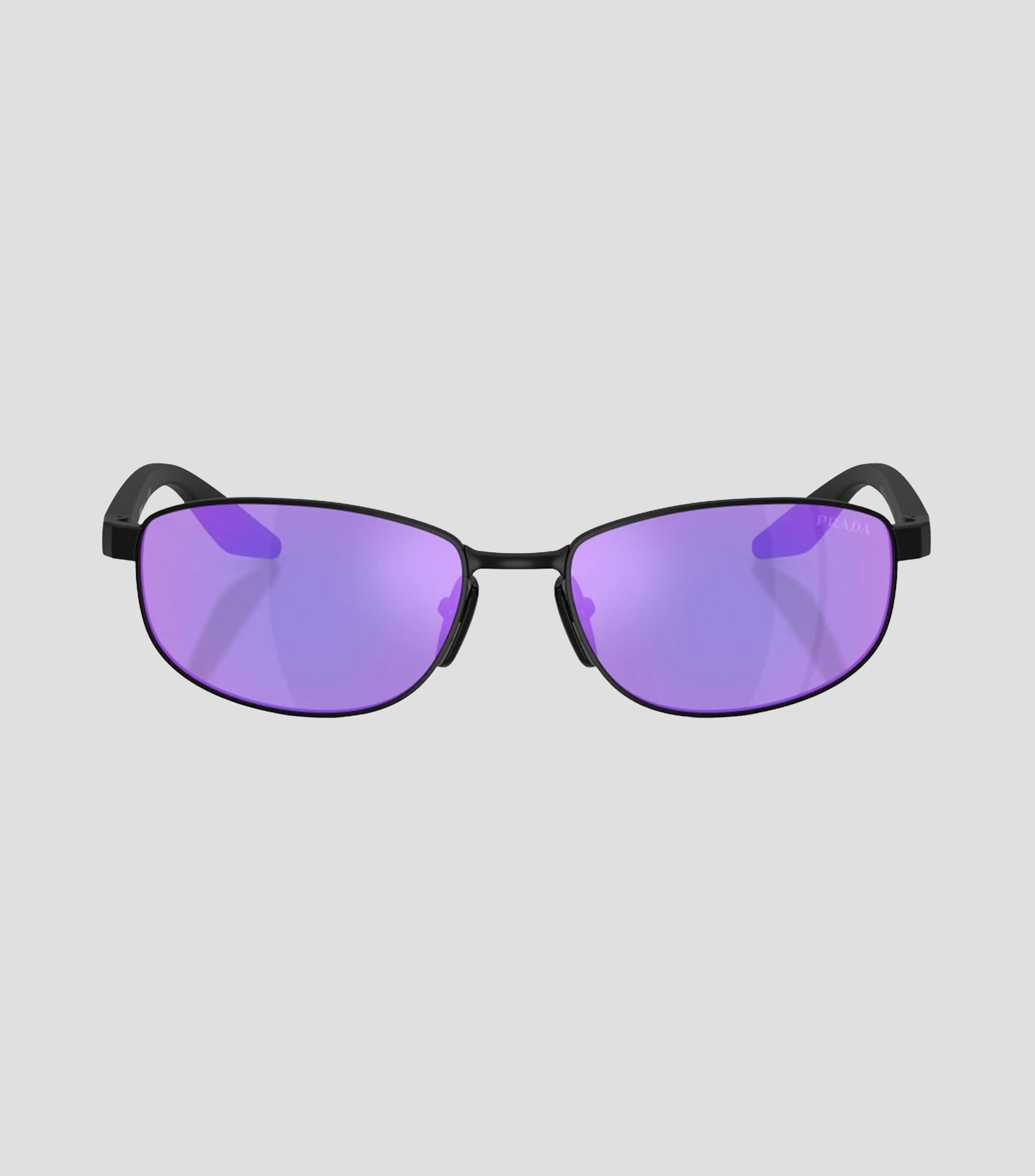 Lentes de sol ovalados Linea Rossa negros Unisex