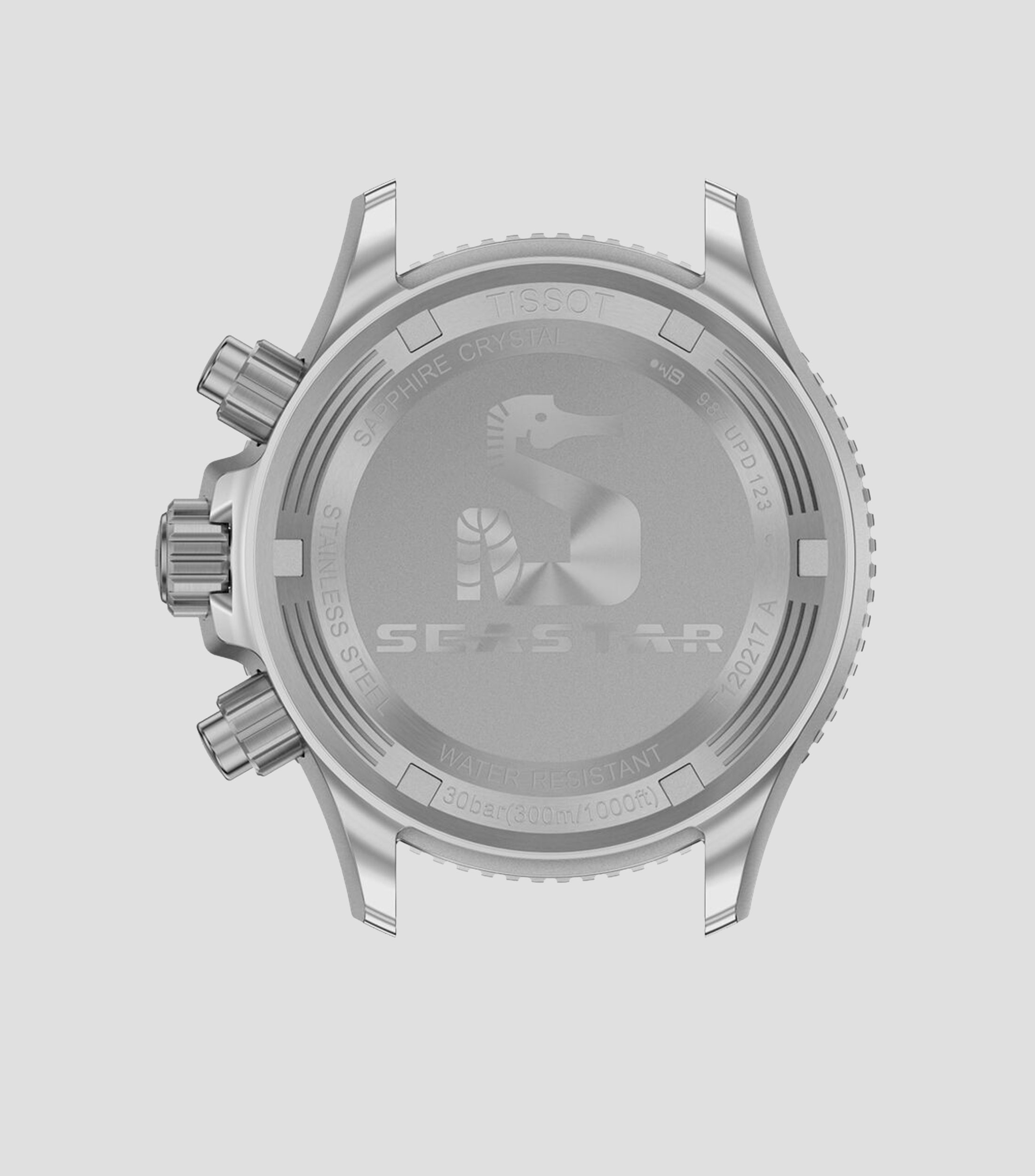Reloj Unisex Seastar 1000 Deportivo Plateado Blanco