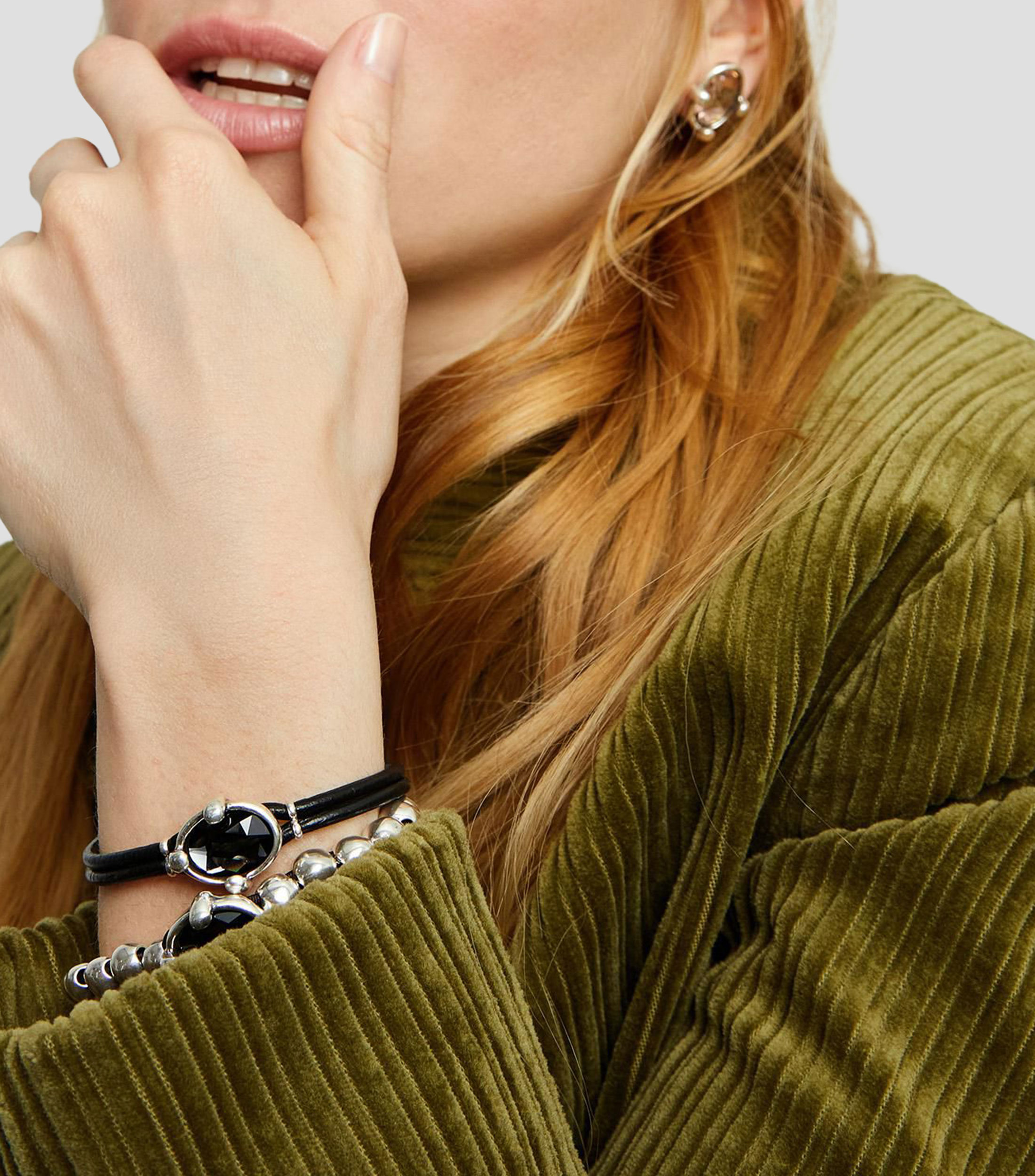 Pulsera con cristal Mujer