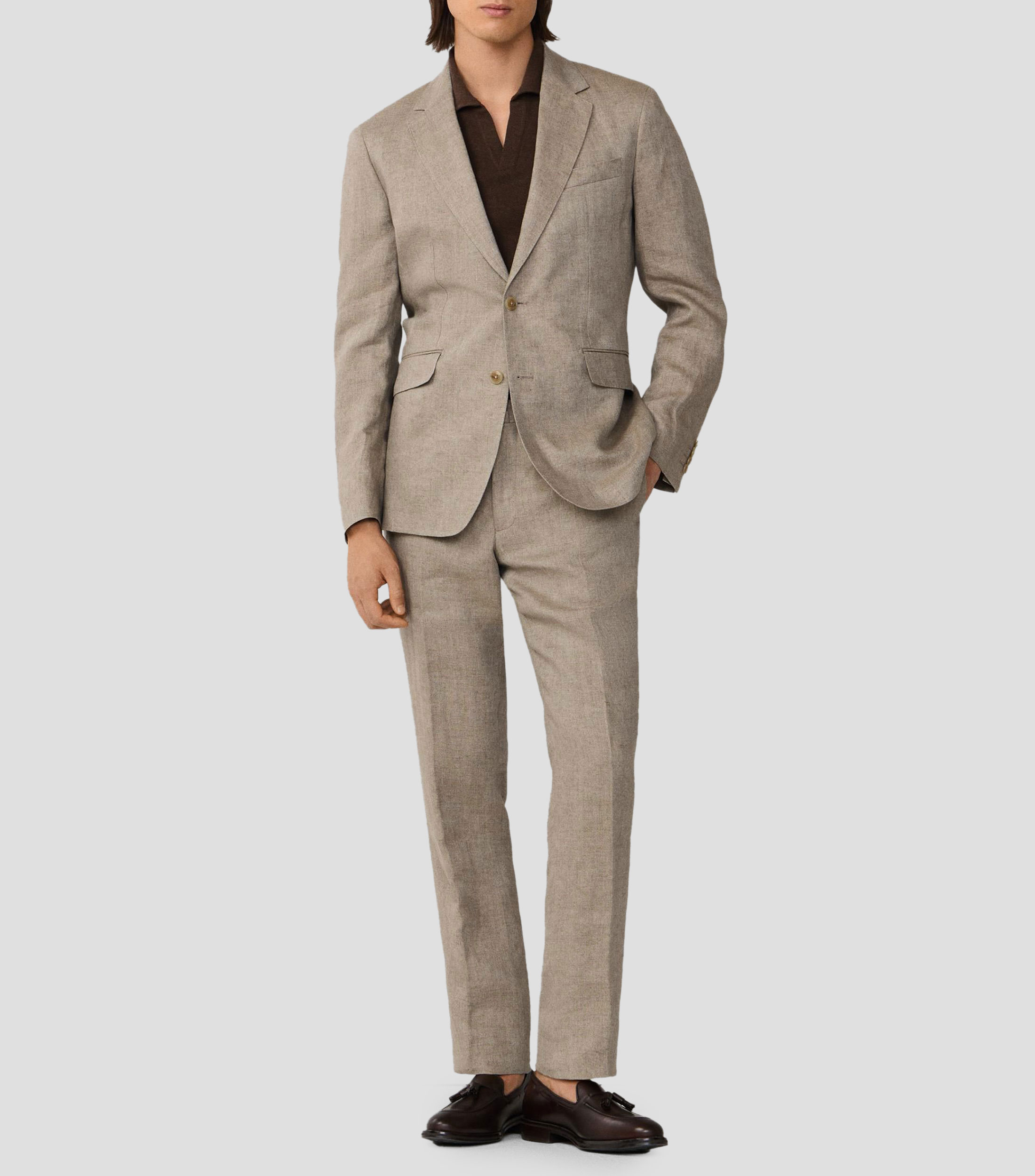 Saco liso Hombre