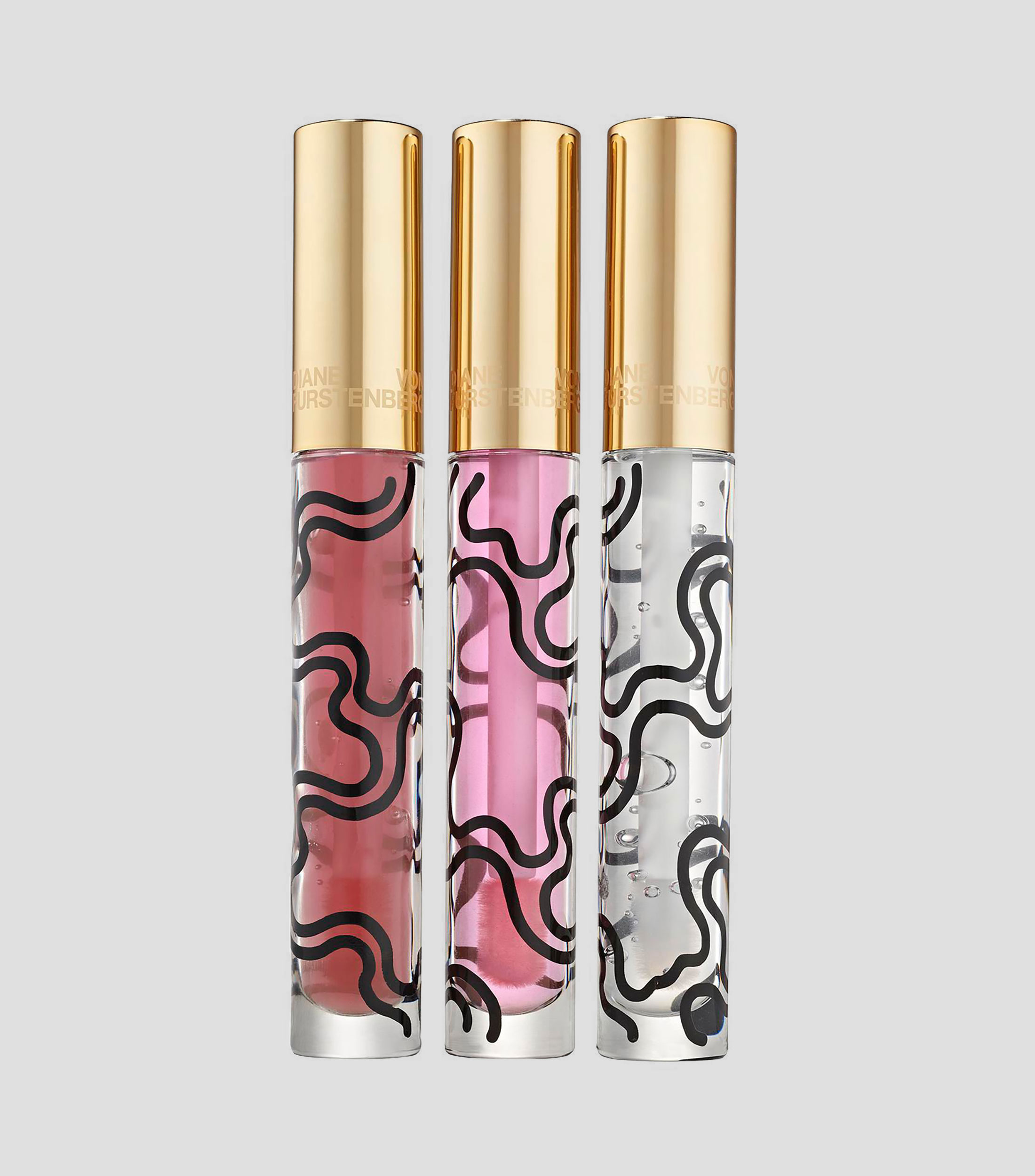 Set 3 aceites labiales con brillo Mujer