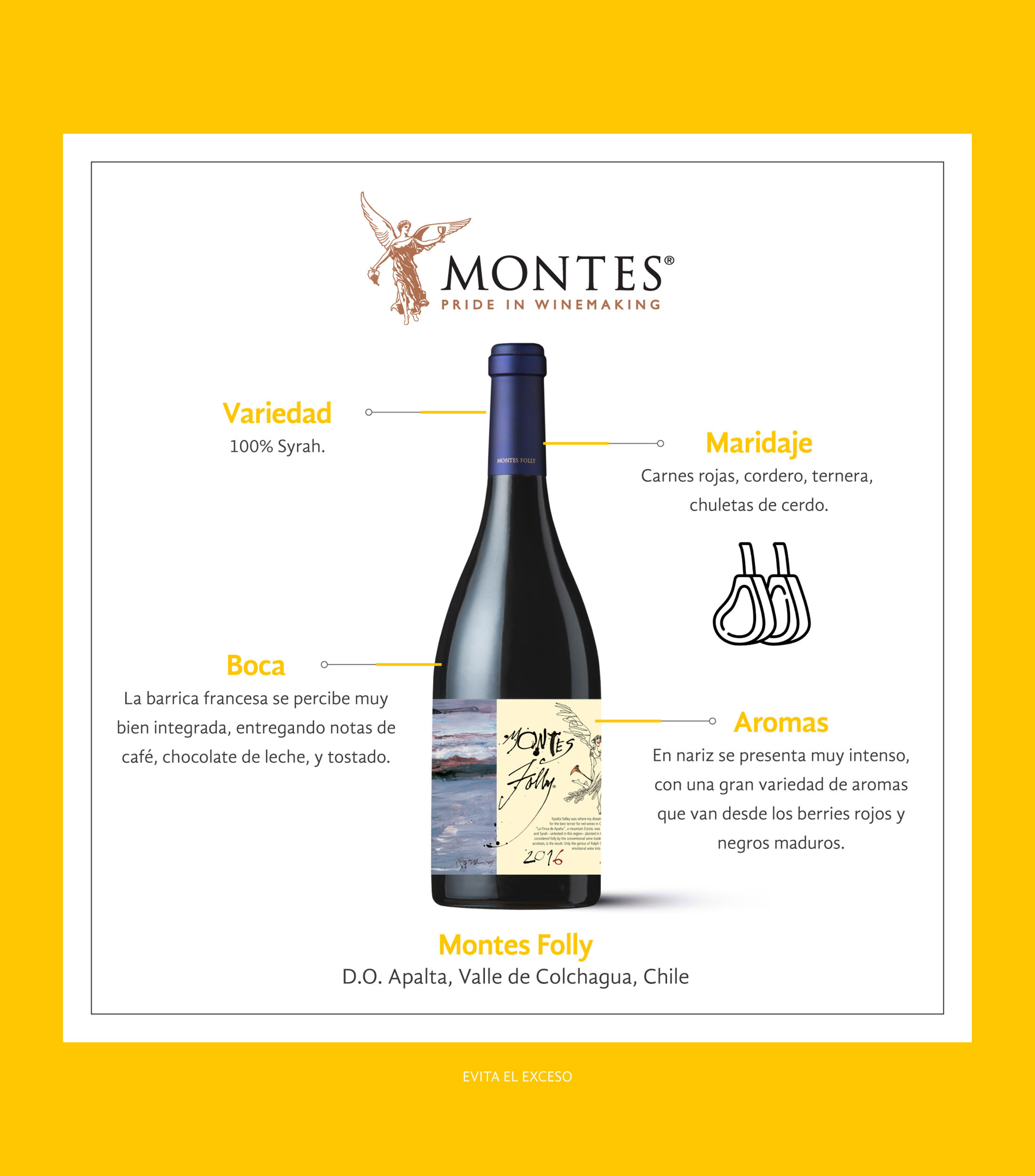 Vino Tinto Syrah, 750 ml