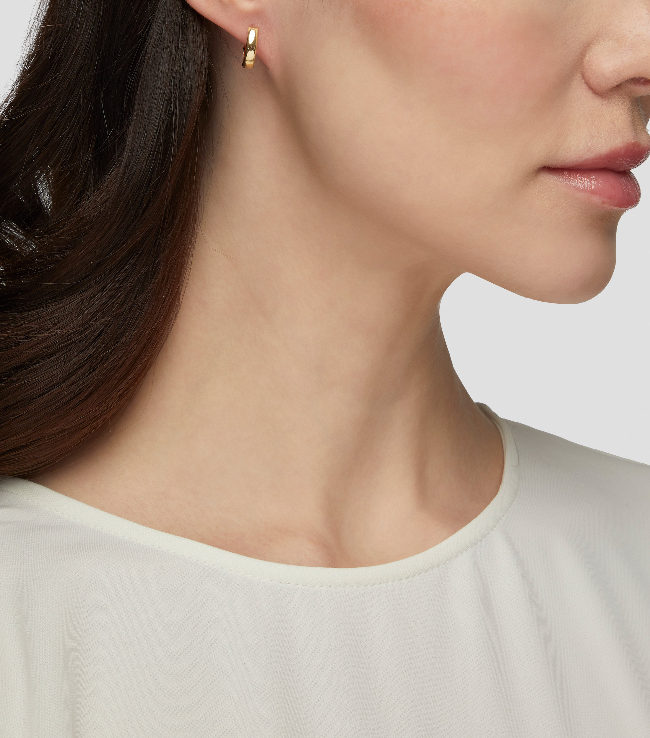 Aretes en oro de 14 kilates Mujer