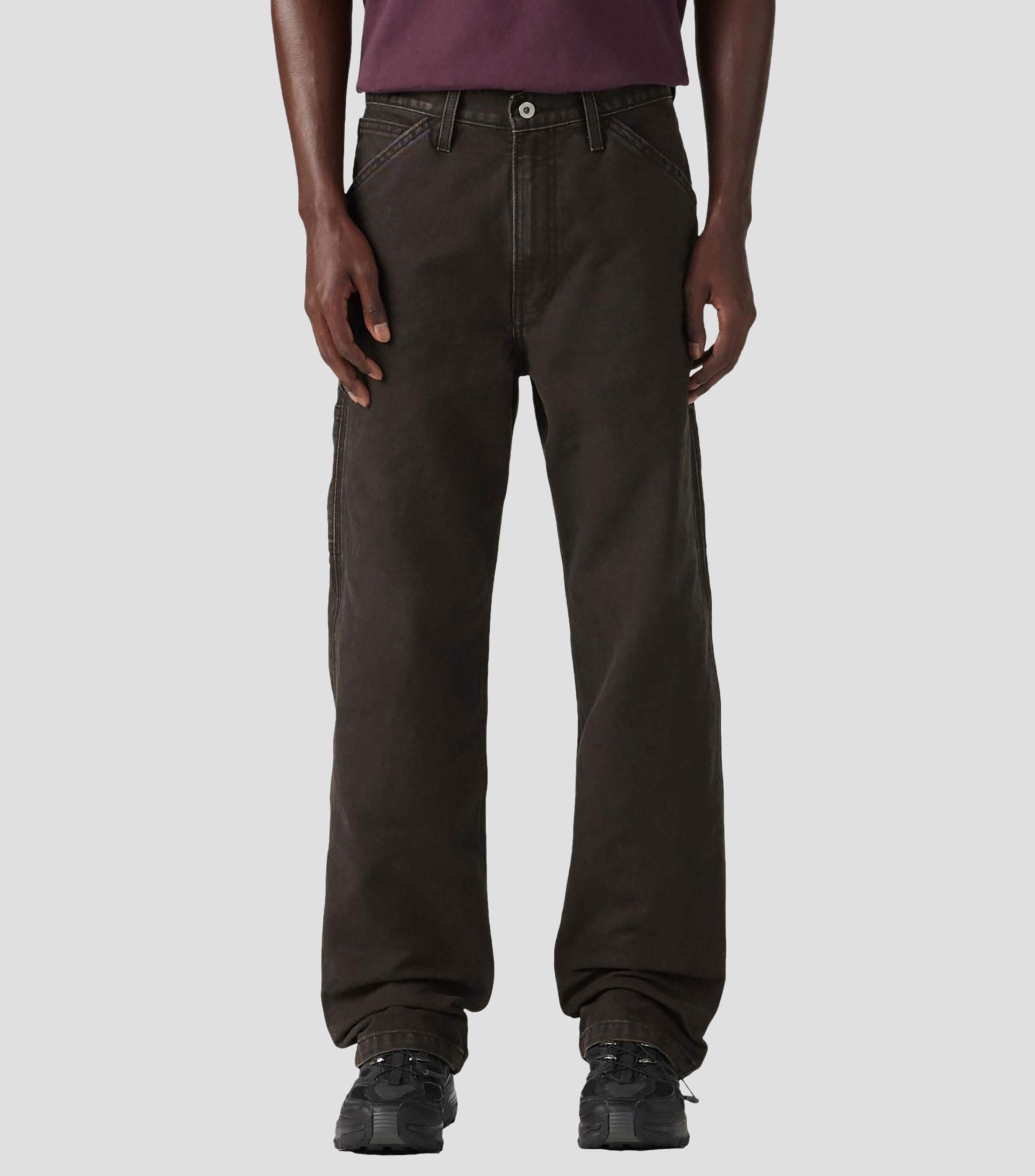 Jeans de corte relaxed Hombre