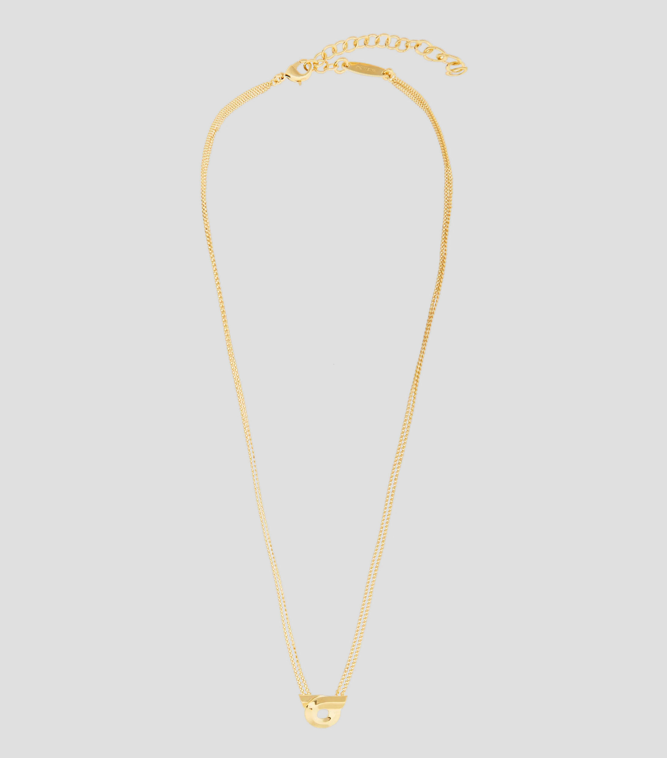 Collar con colgante Gancini Mujer