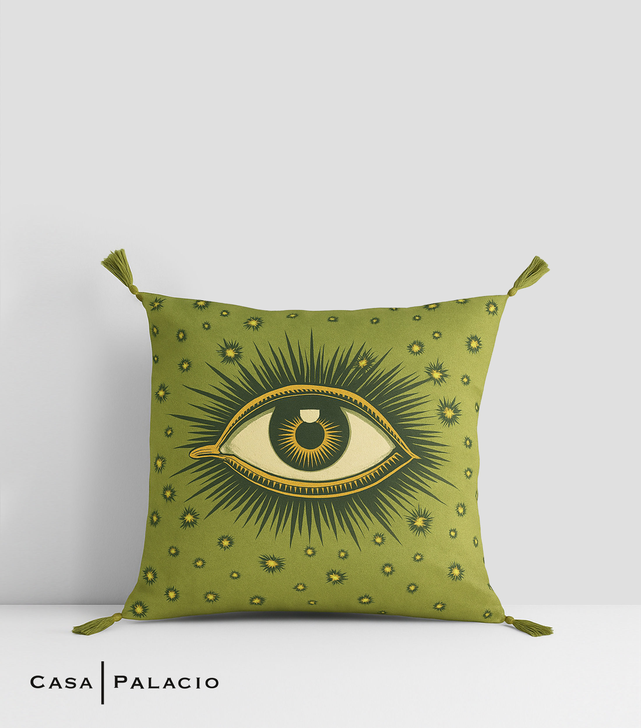 Cojín decorativo Verde olivo
